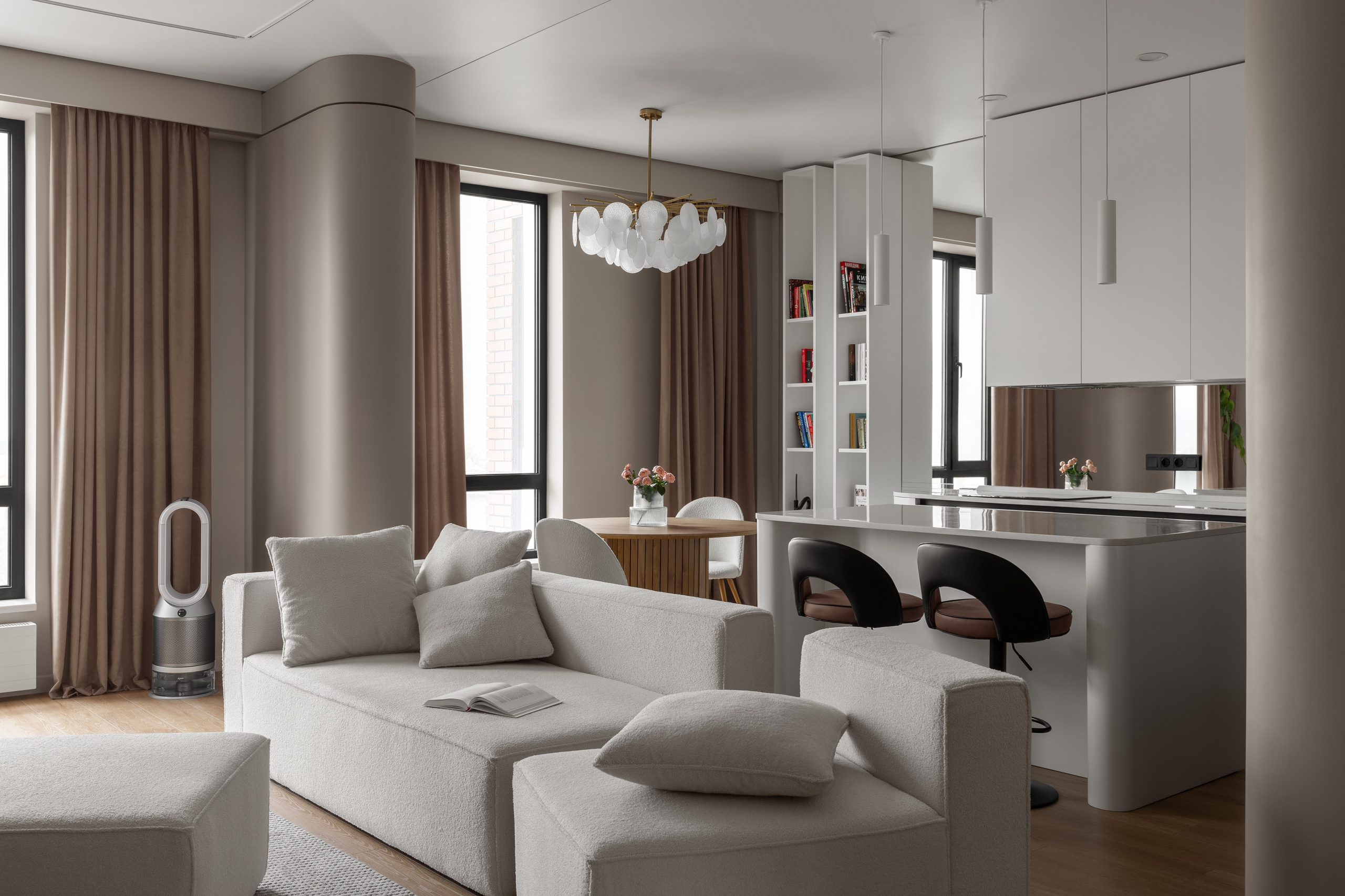 Профессиональная фотосъёмка интерьера в Алматы ЖК "Alasha Residence", дизайн интерьера фотосессия.