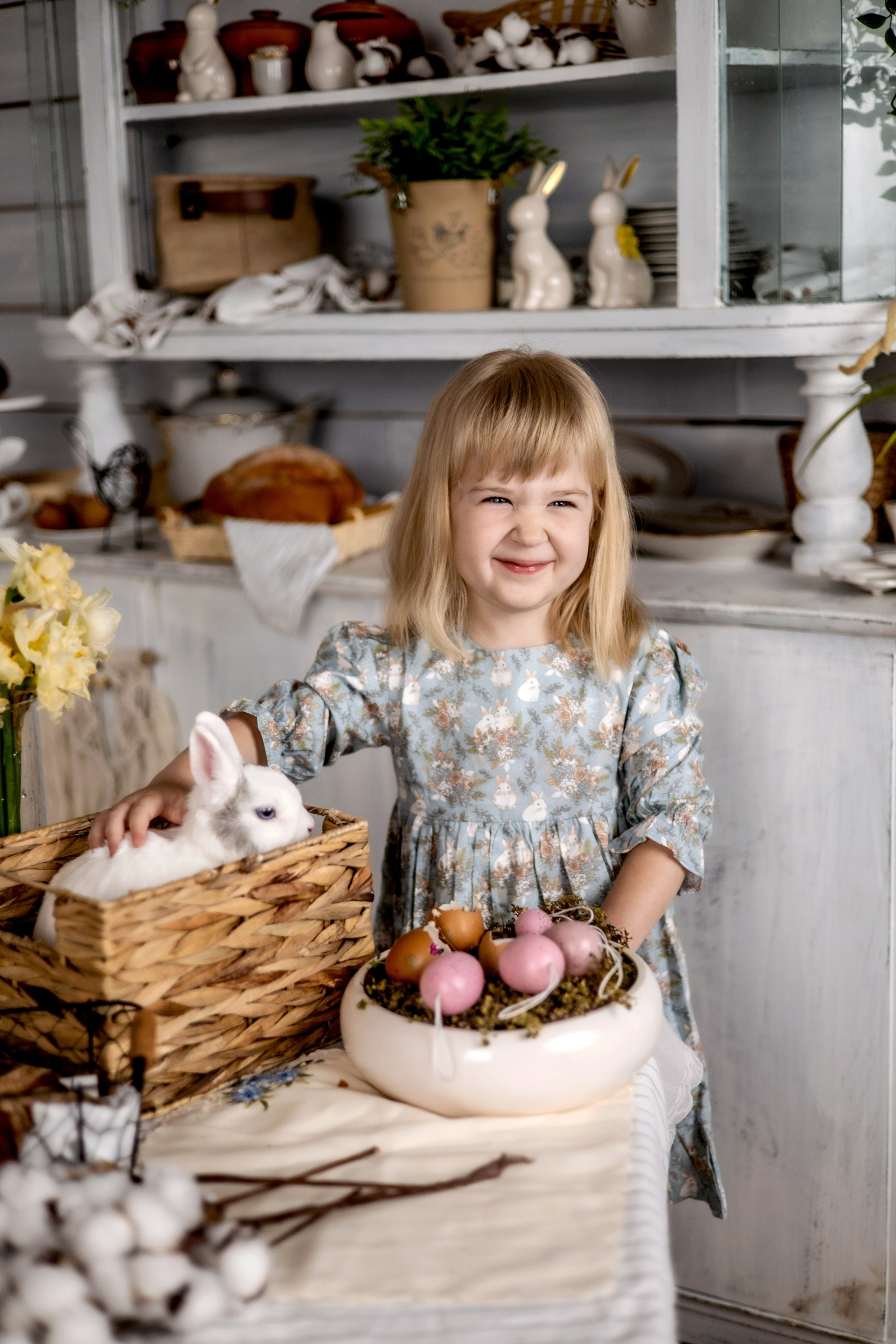 Пасхальный детский фотопроект 2024. Фотограф Надежда Лукьянова