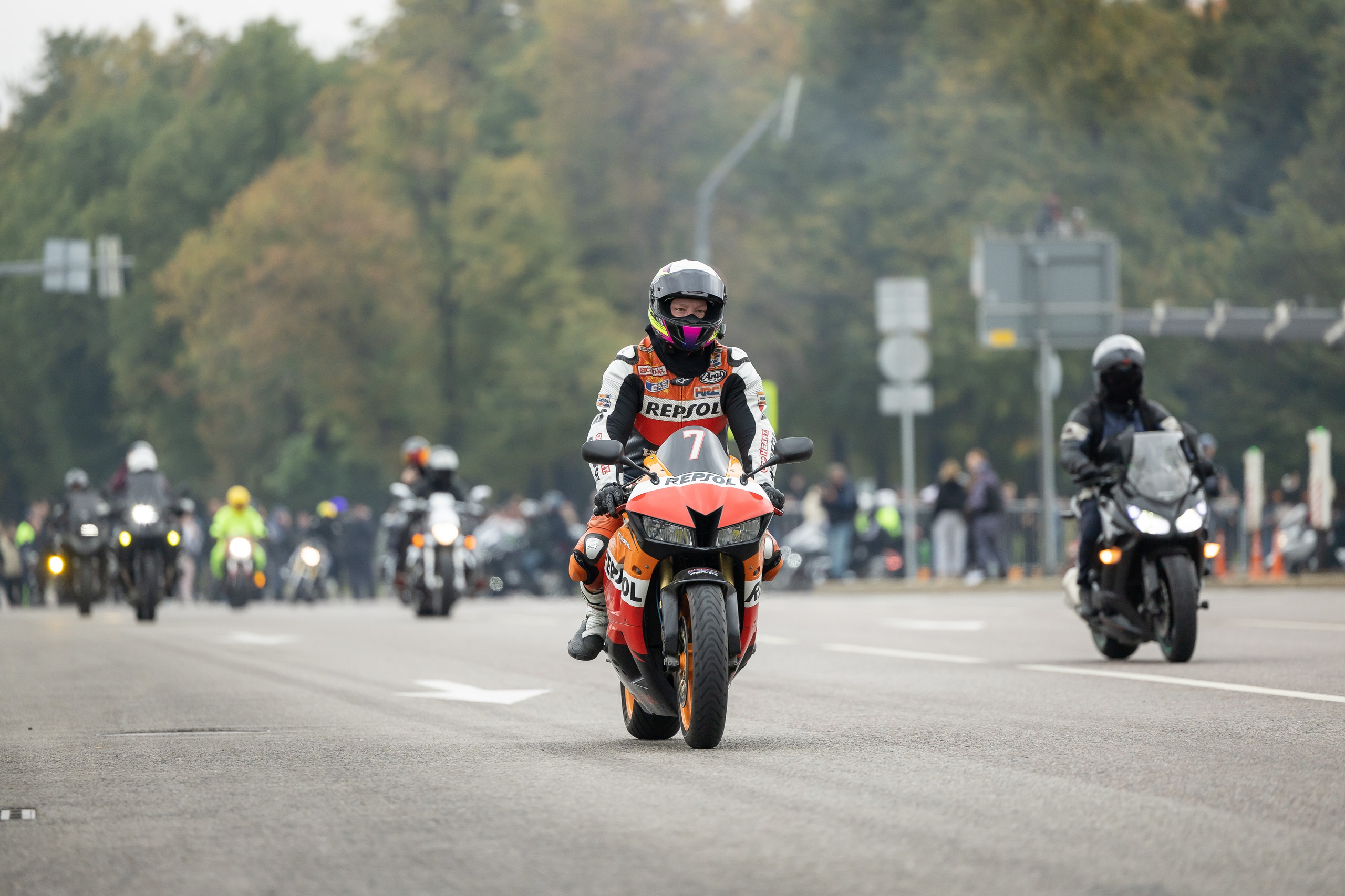 13-й Московский Мотофестиваль. Фотограф Владимир Охрименко