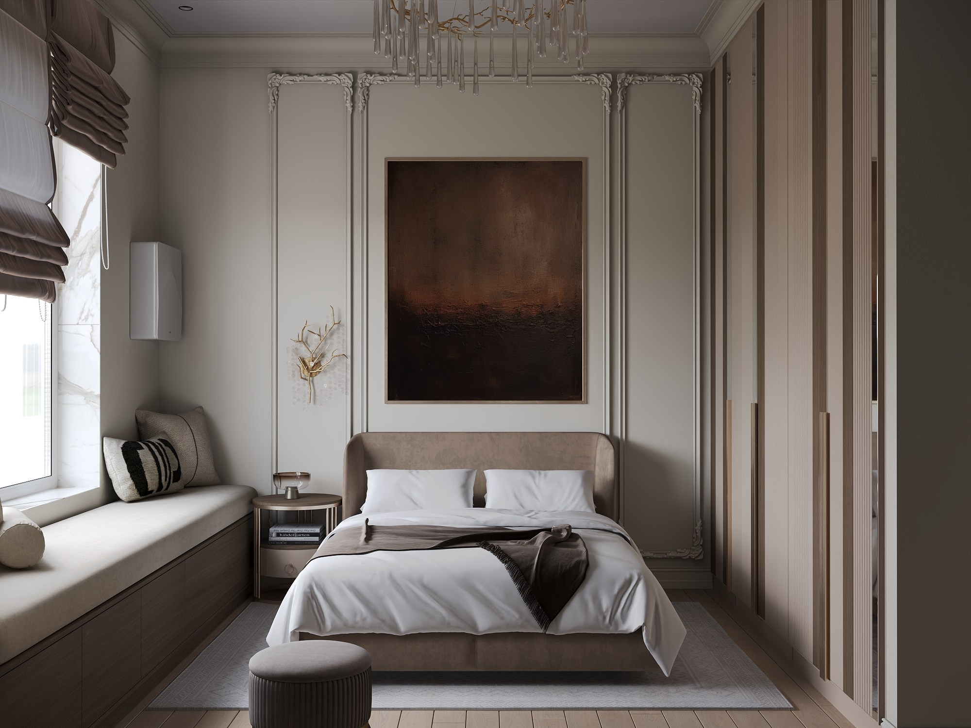 Пос. Большой исток, жилой дом 171 м². БК студия дизайна интерьера