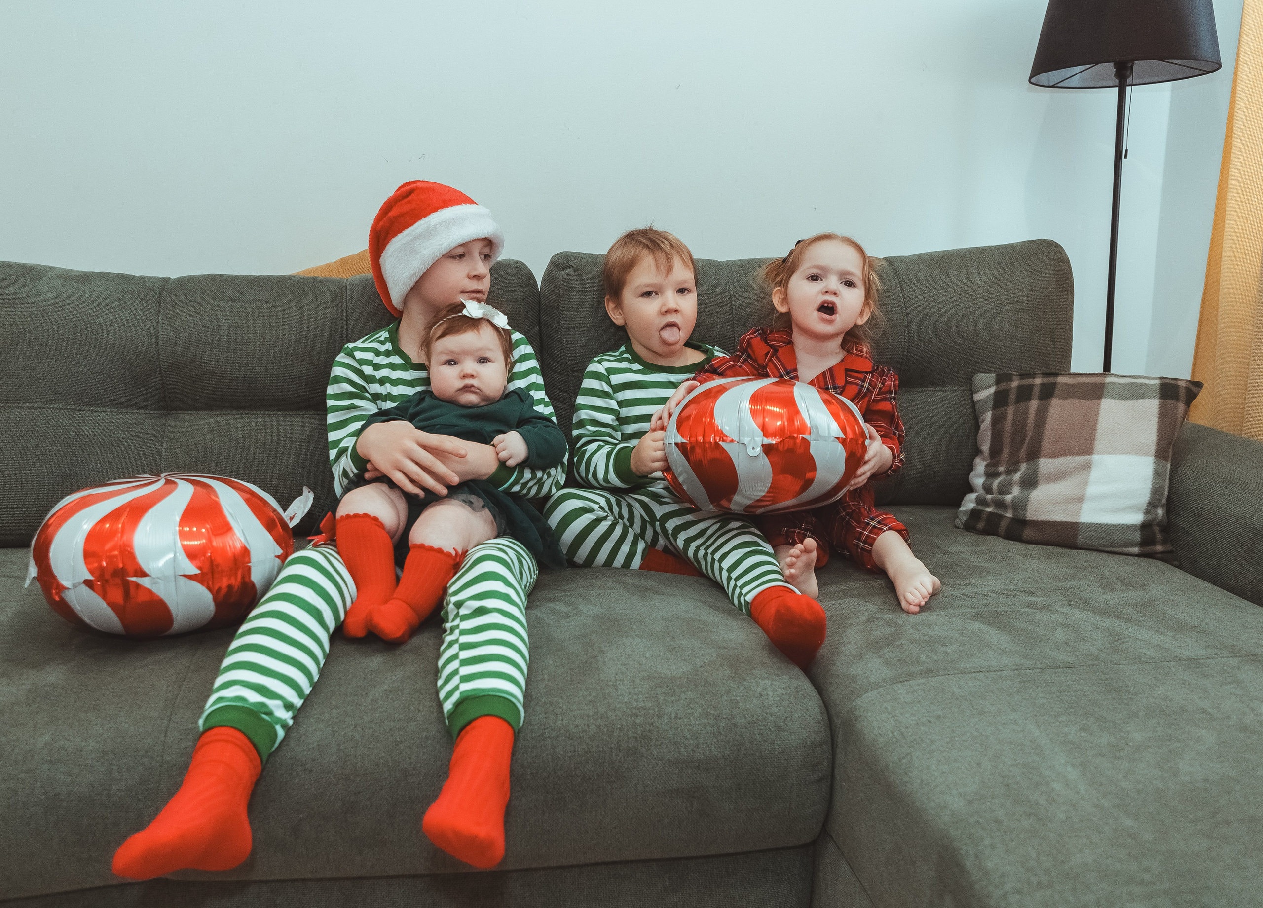 Новый год в кругу семьи (домашняя съемка). Вера Соколова фотограф Воронеж