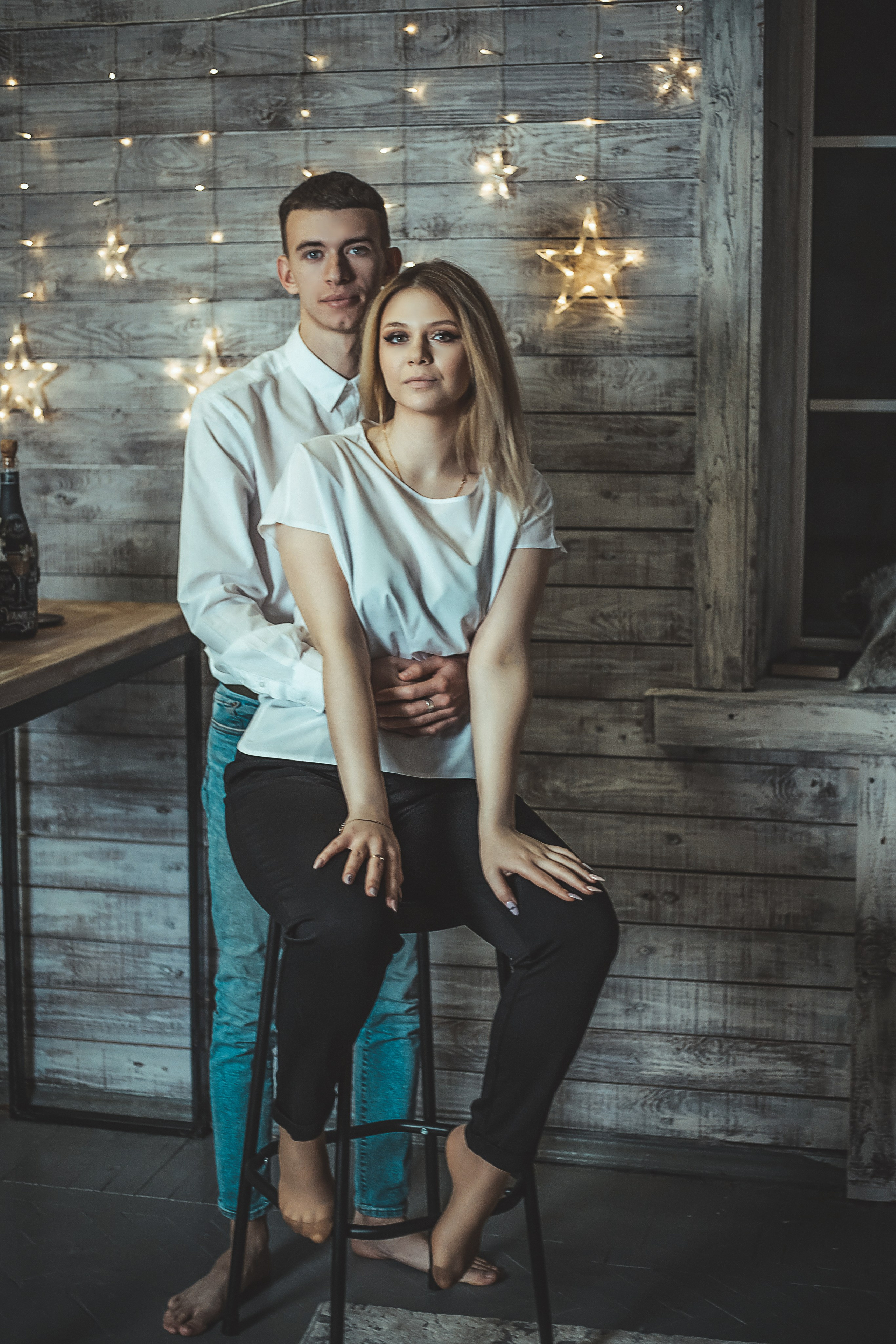 Зимний вечер. Вера Соколова фотограф Воронеж