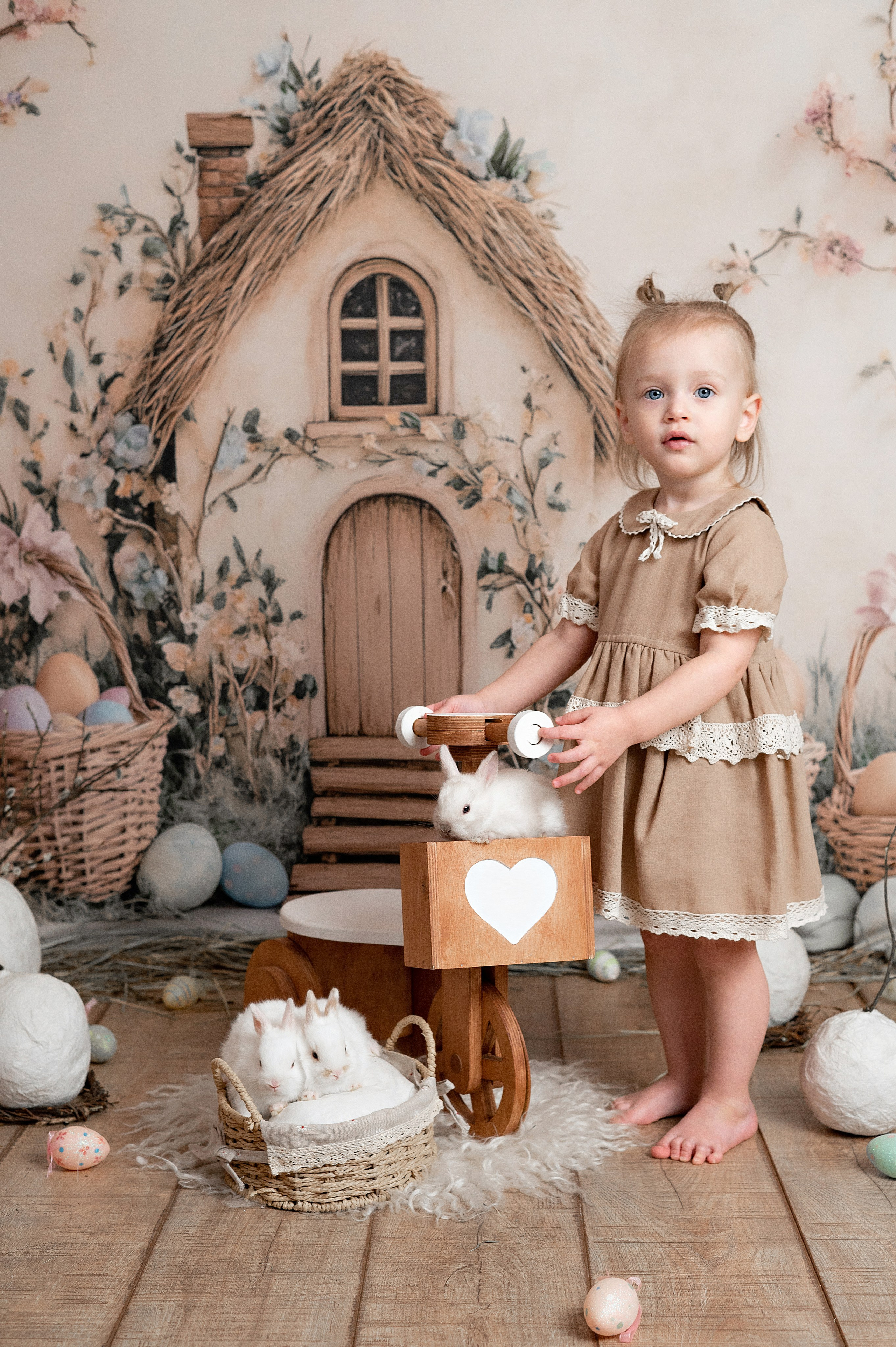 Фотопроект с кроликами. Фотограф новорожденных, семейный, женский фотограф Сургут Юлия Шумкова