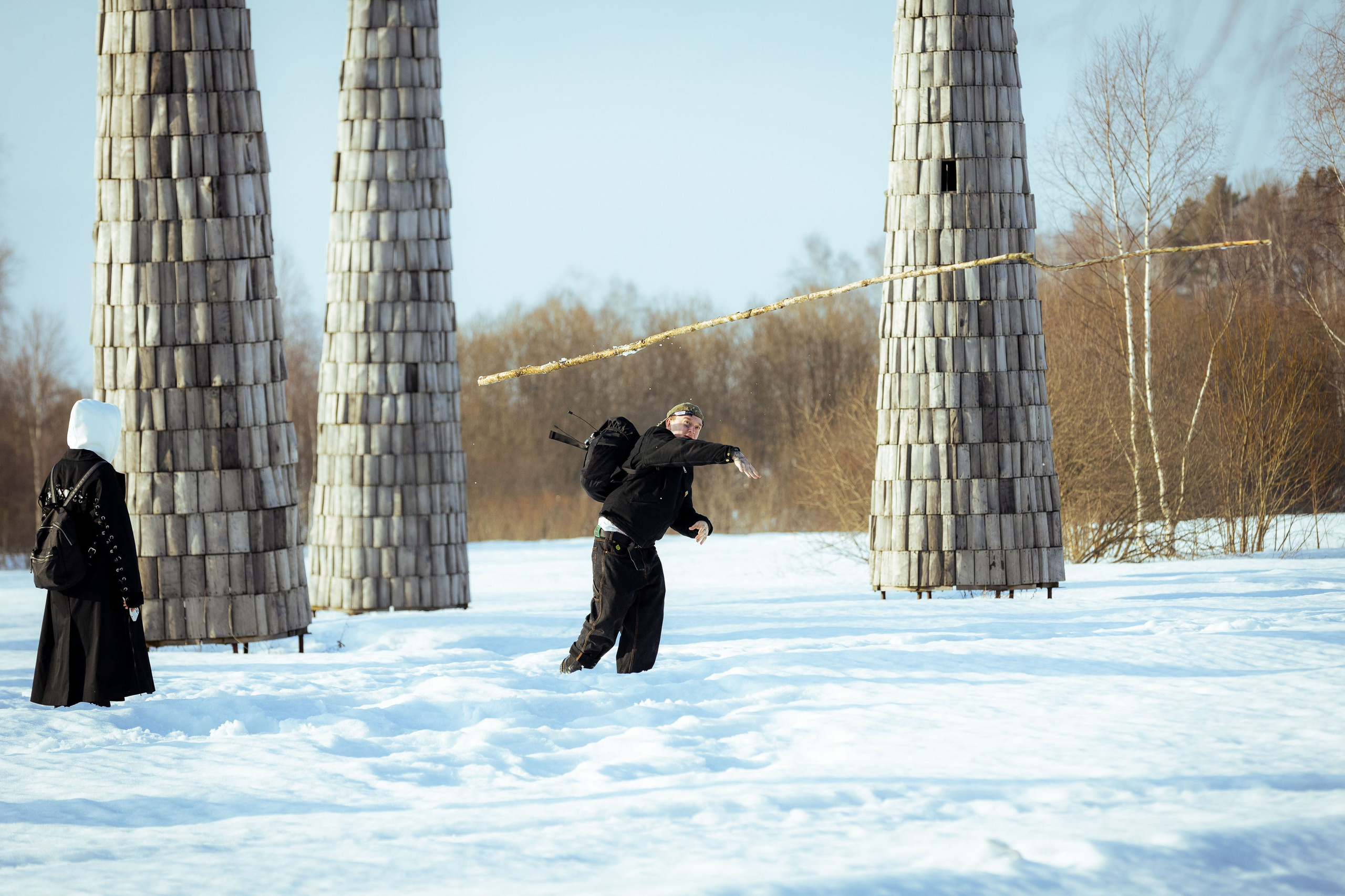 Масленица в Никола-Ленивце, весна 2024 г. Фотограф Виноградов Константин