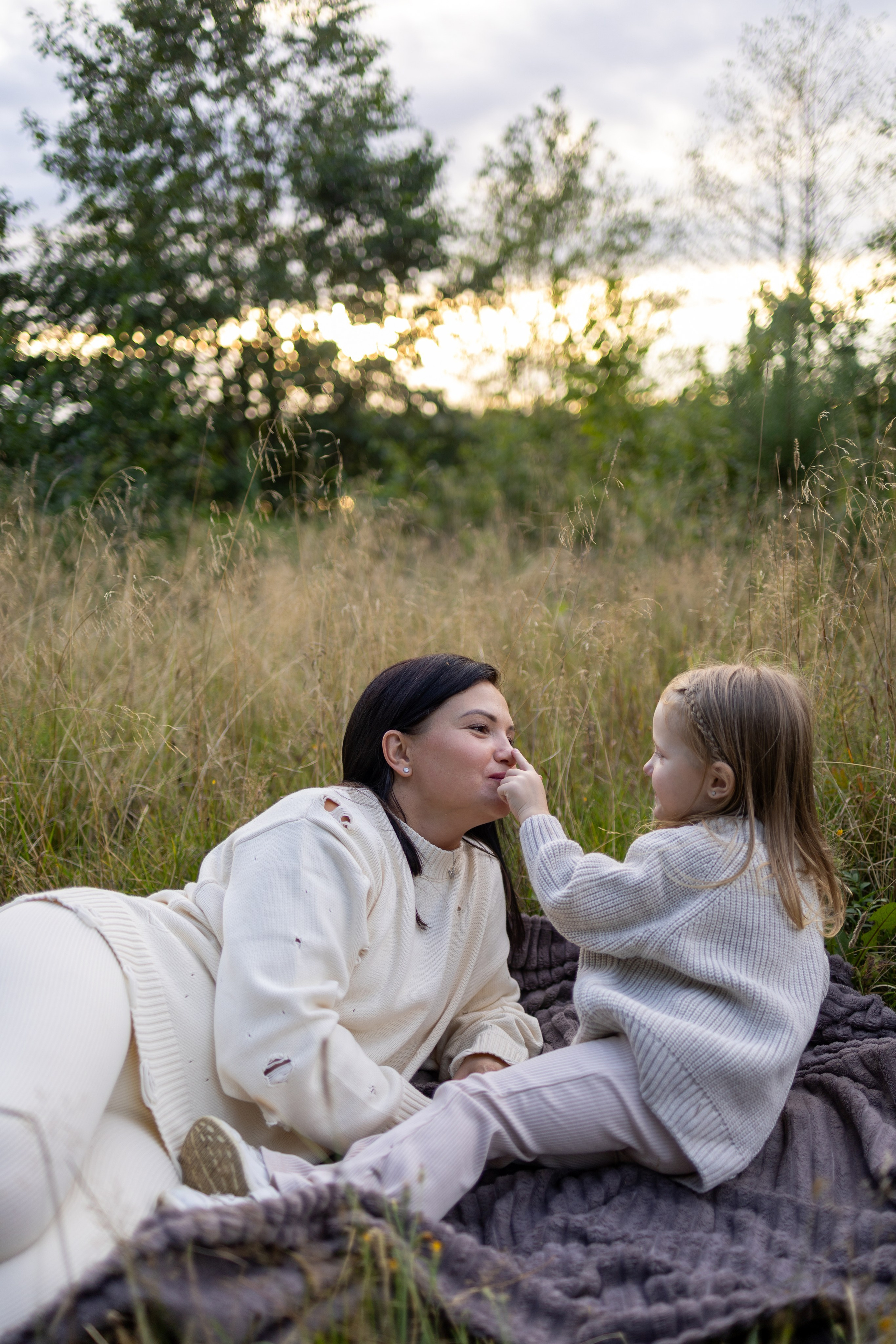 Оля с доченькой. Семейный фотограф в Дзержинске Наталья Лаэтина