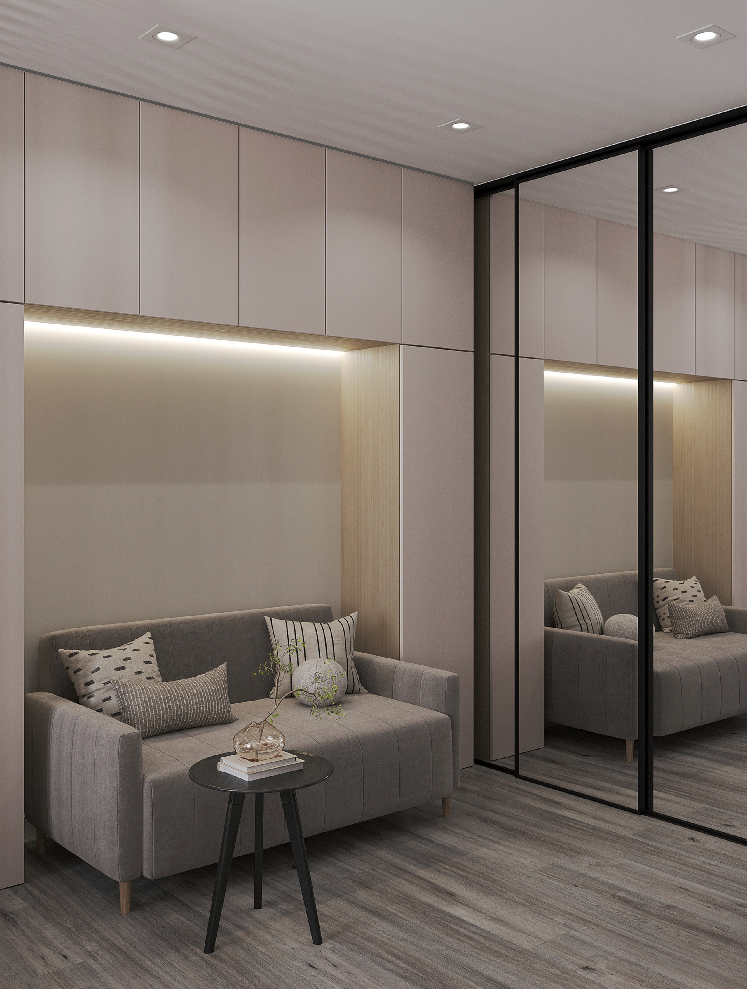 ЖК Екатерининский — 20 м². Пономарева Анастасия дизайнер интерьеров квартир и частных домов Ростов-на-Дону, Ростовская область, Краснодарский край