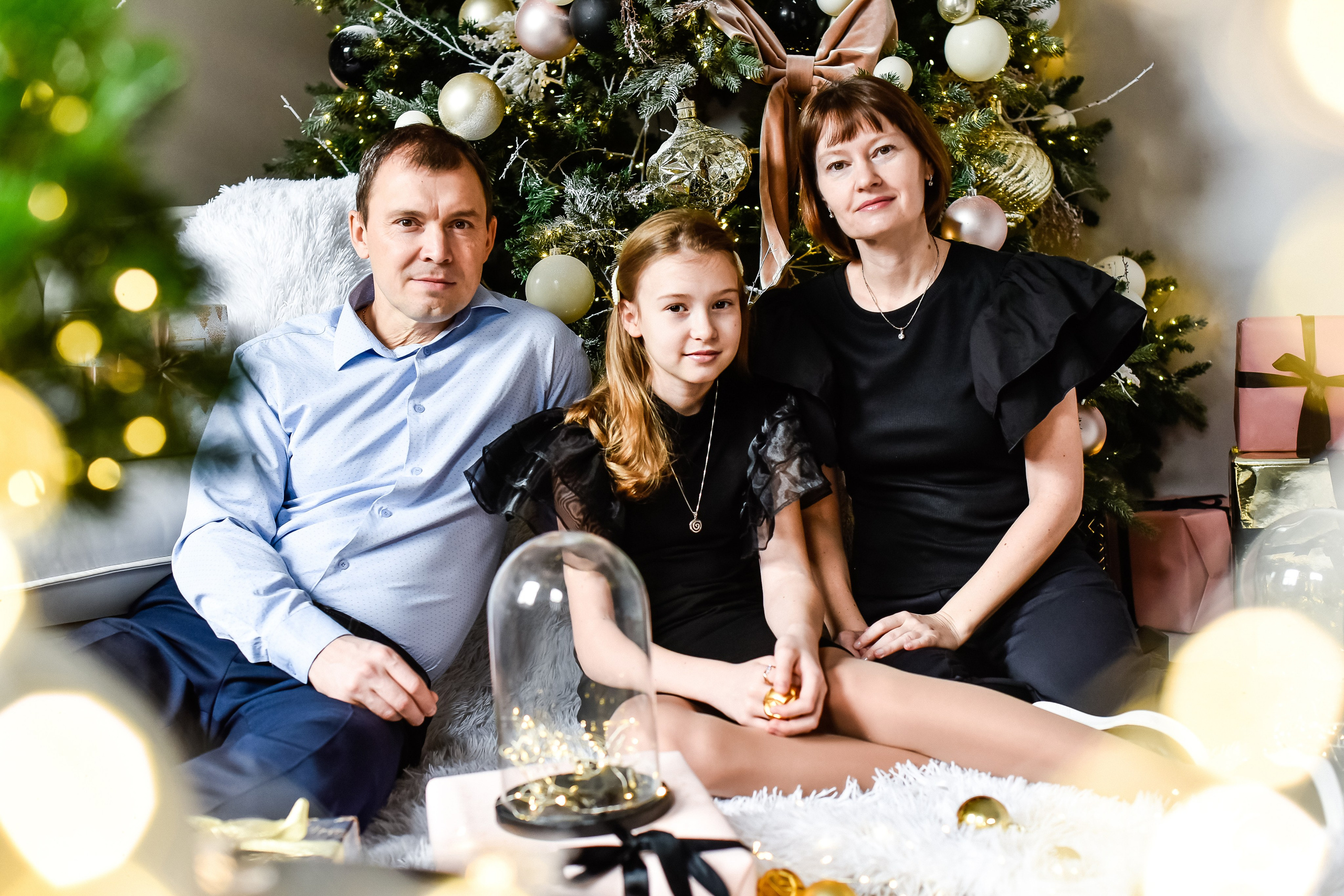 Семья Ольги, Сергея и Василисы