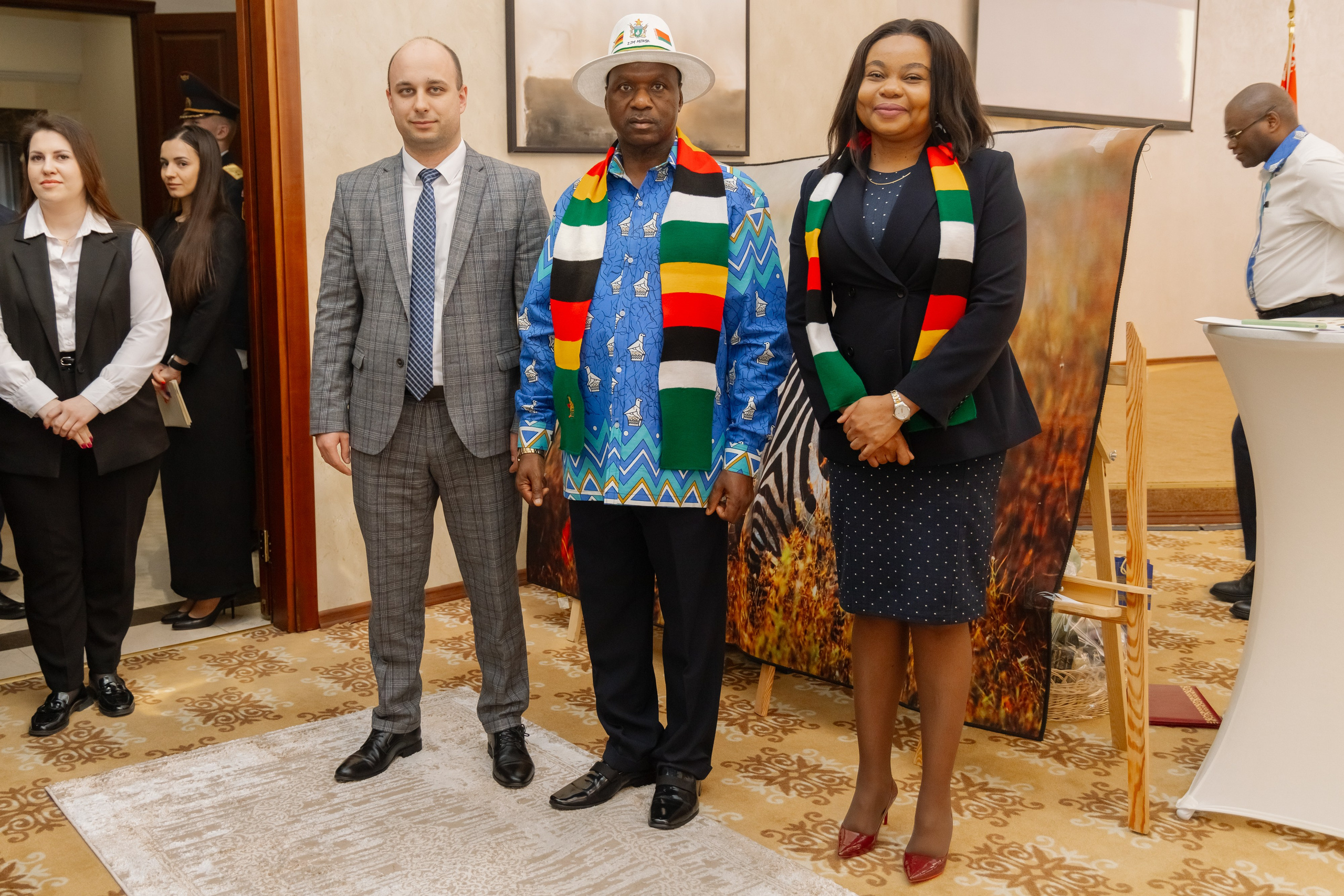 Фотосъемка делегации Посольства Зимбабве в Минске. Свадебный фотограф в Минске/Беларуси Сергей Спиридонов