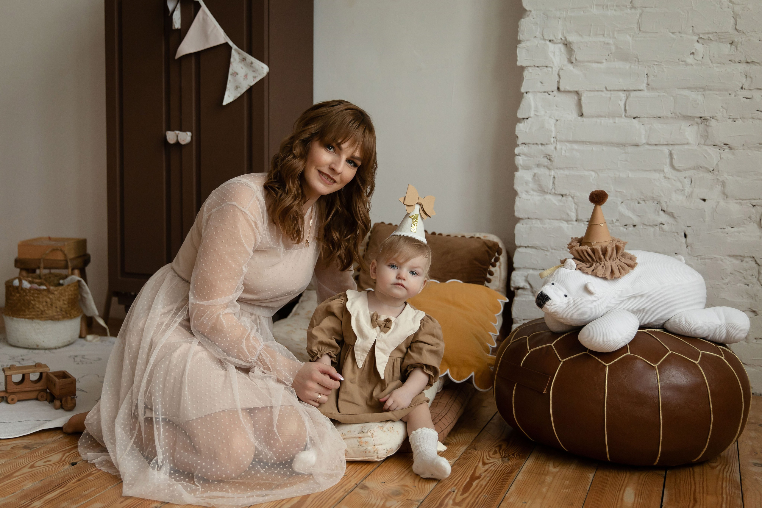 Годик Полинки. Семейный и свадебный фотограф в Краснодаре. Кристина Ендальцева