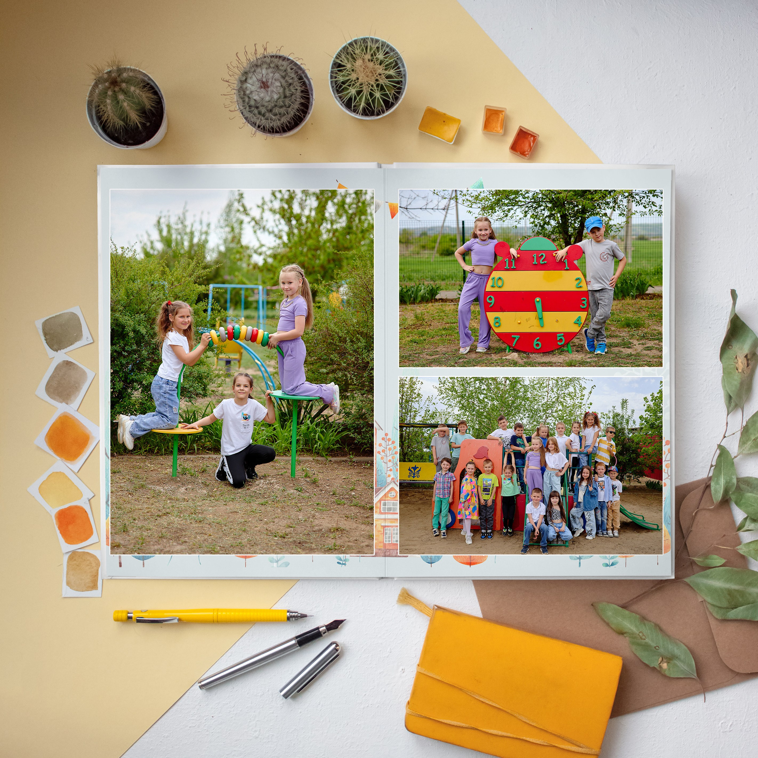 Альбом для детского сада 3 сезона. Фотограф Выпускные альбомы Таганрог Сергей Коробченко