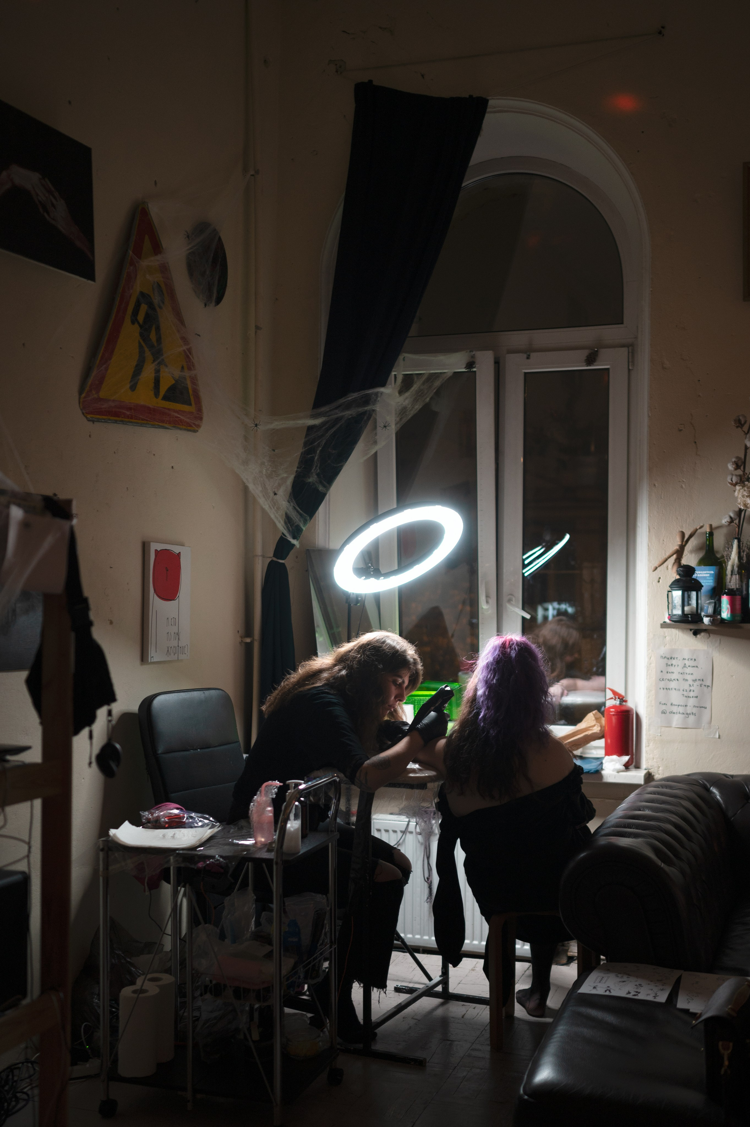 Хеллоуин у Мищенко. Портретный и репортажный фотограф в Санкт-Петербурге