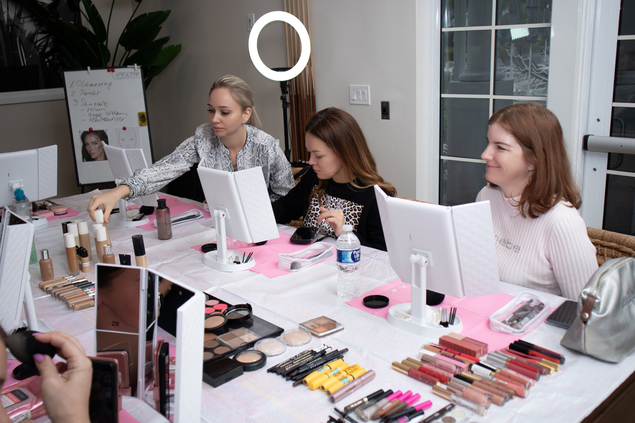 Makeup party in Delray Beach. Delray Beach Photographer