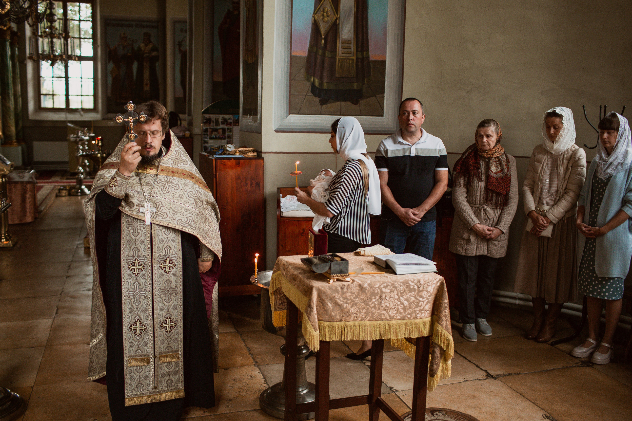 Крещение Варвары Никольский Храм д. Царево. Свадебный и Семейный фотограф в Москве Александра Вайпер