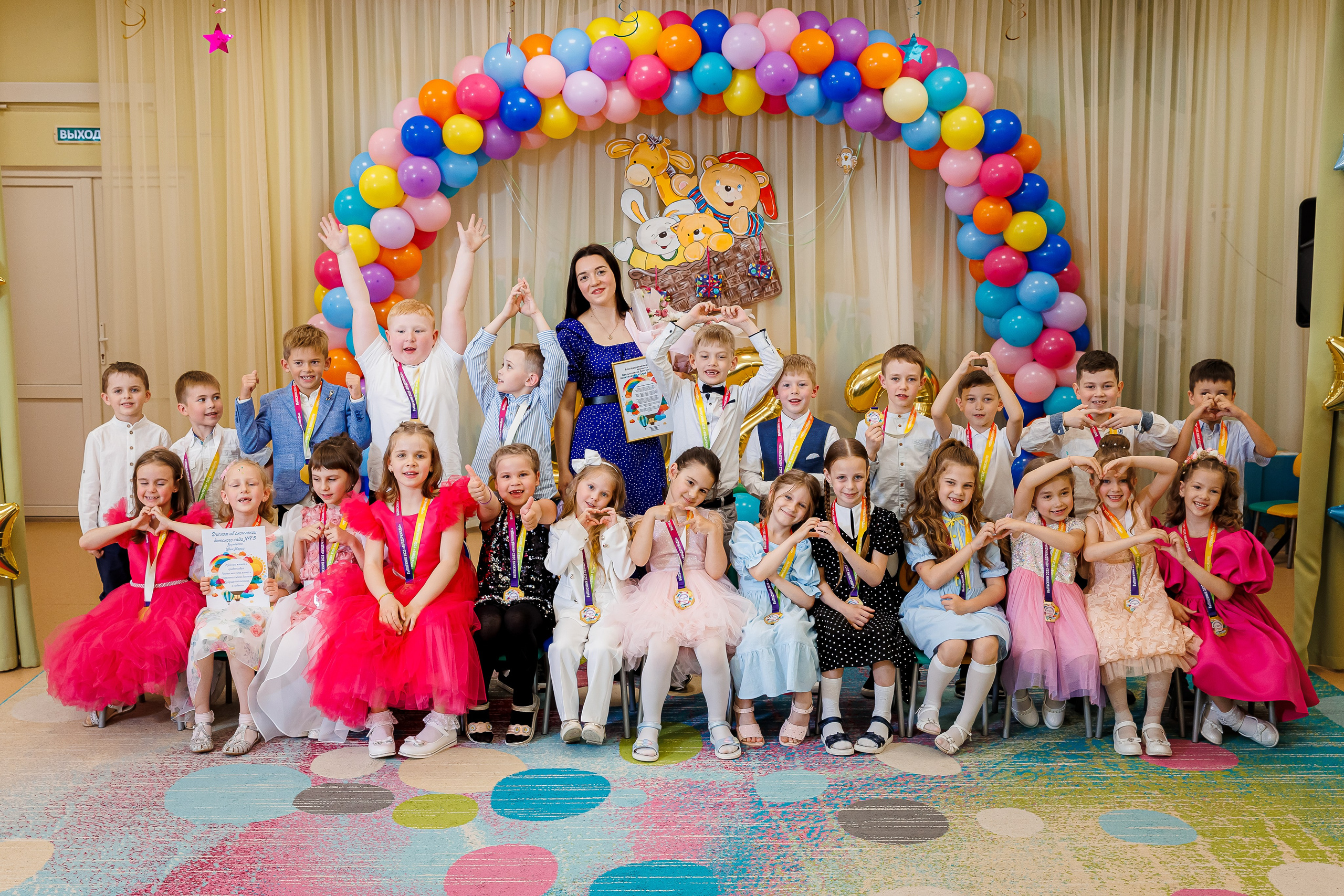 Портфолио Выпускные в детском саду. Семейный и детский фотограф Комина Елена, Власиха, Одинцово