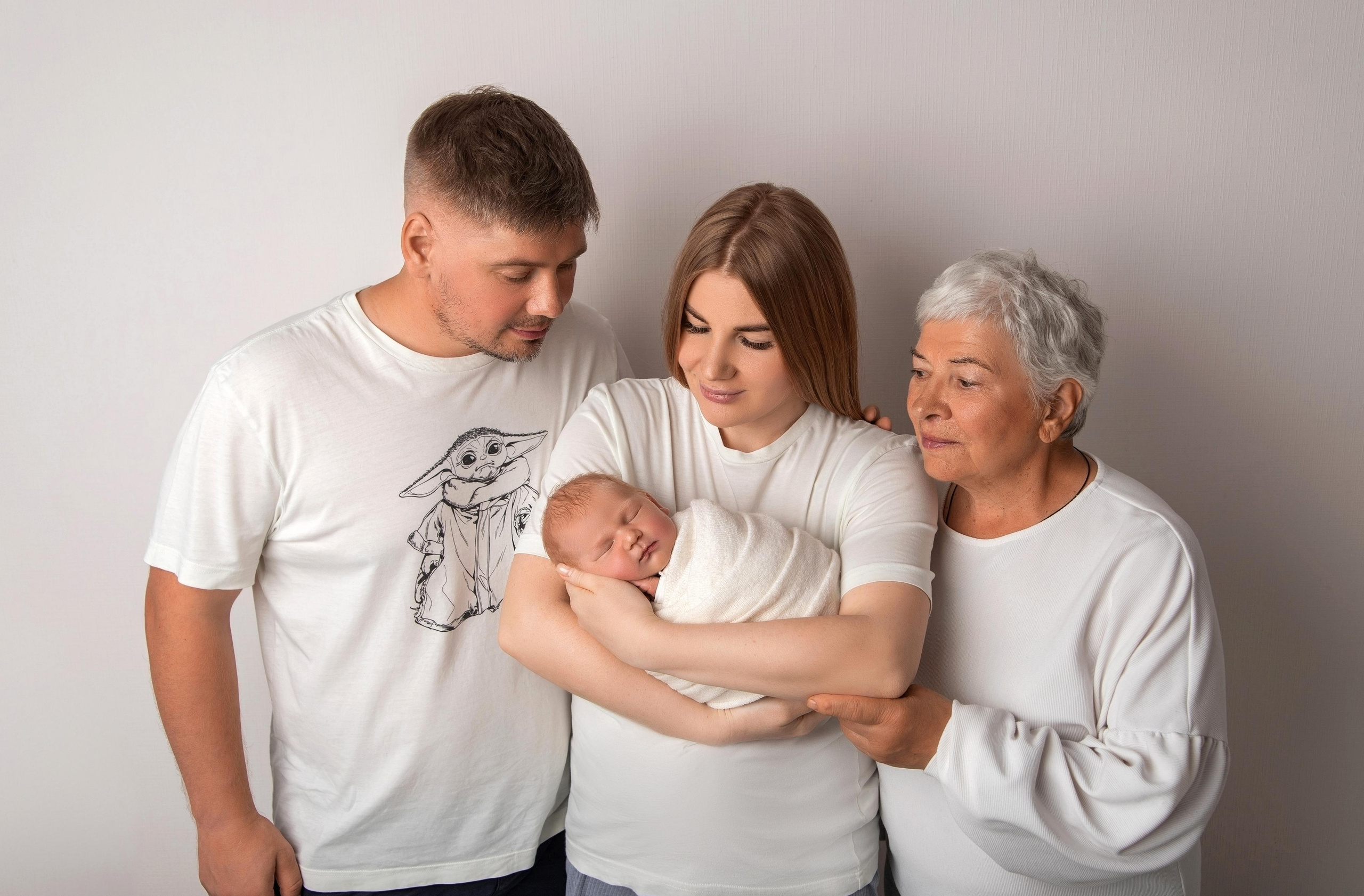 Семейные кадры. Фотограф новорожденных в Москве и области Мария Самсон