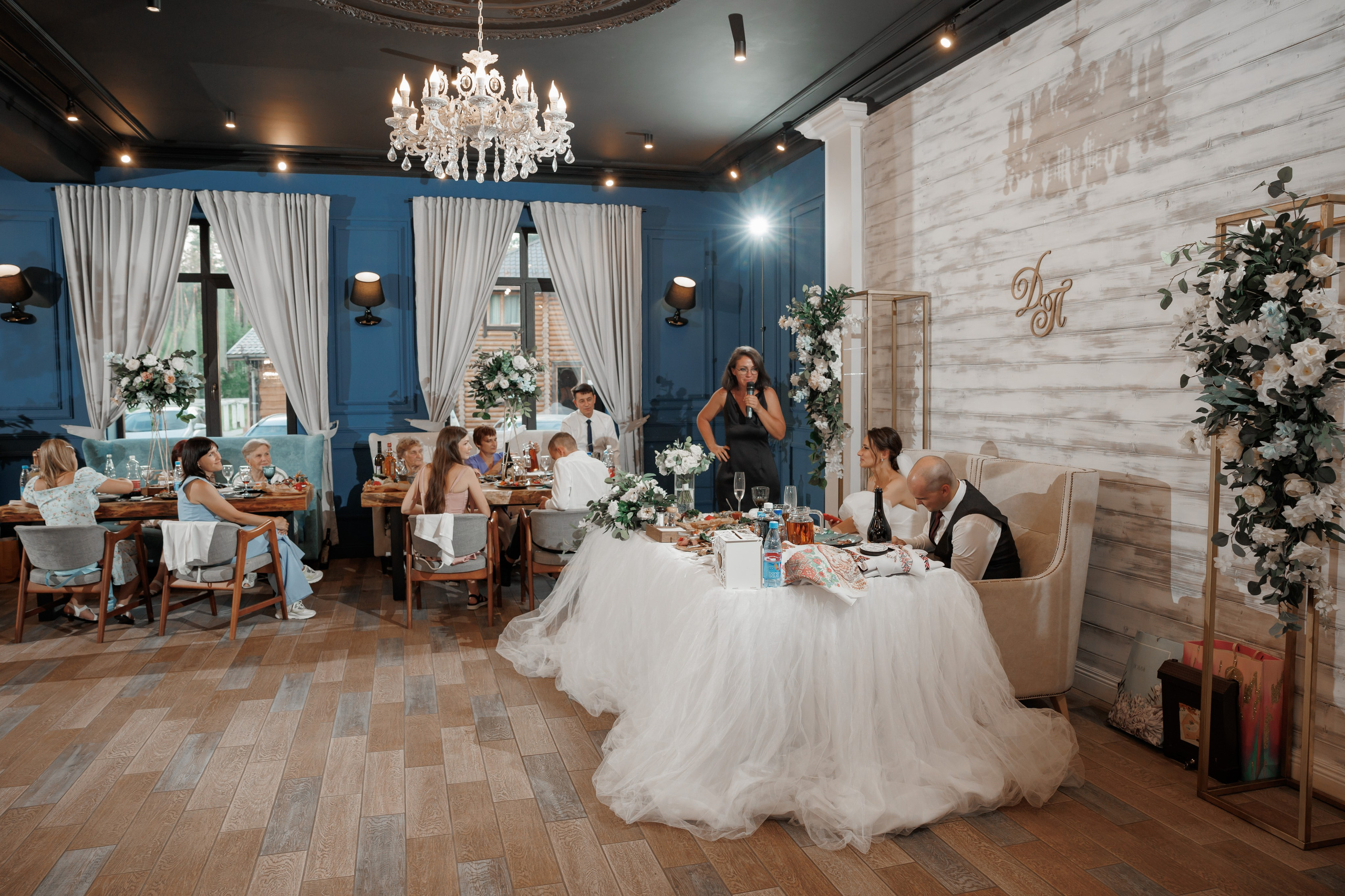 Полина и Дмитрий, загородный клуб «Барин», ЗАГС в г. Пушкино. Свадебный и репортажный фотограф (Москва, Королев и другие)