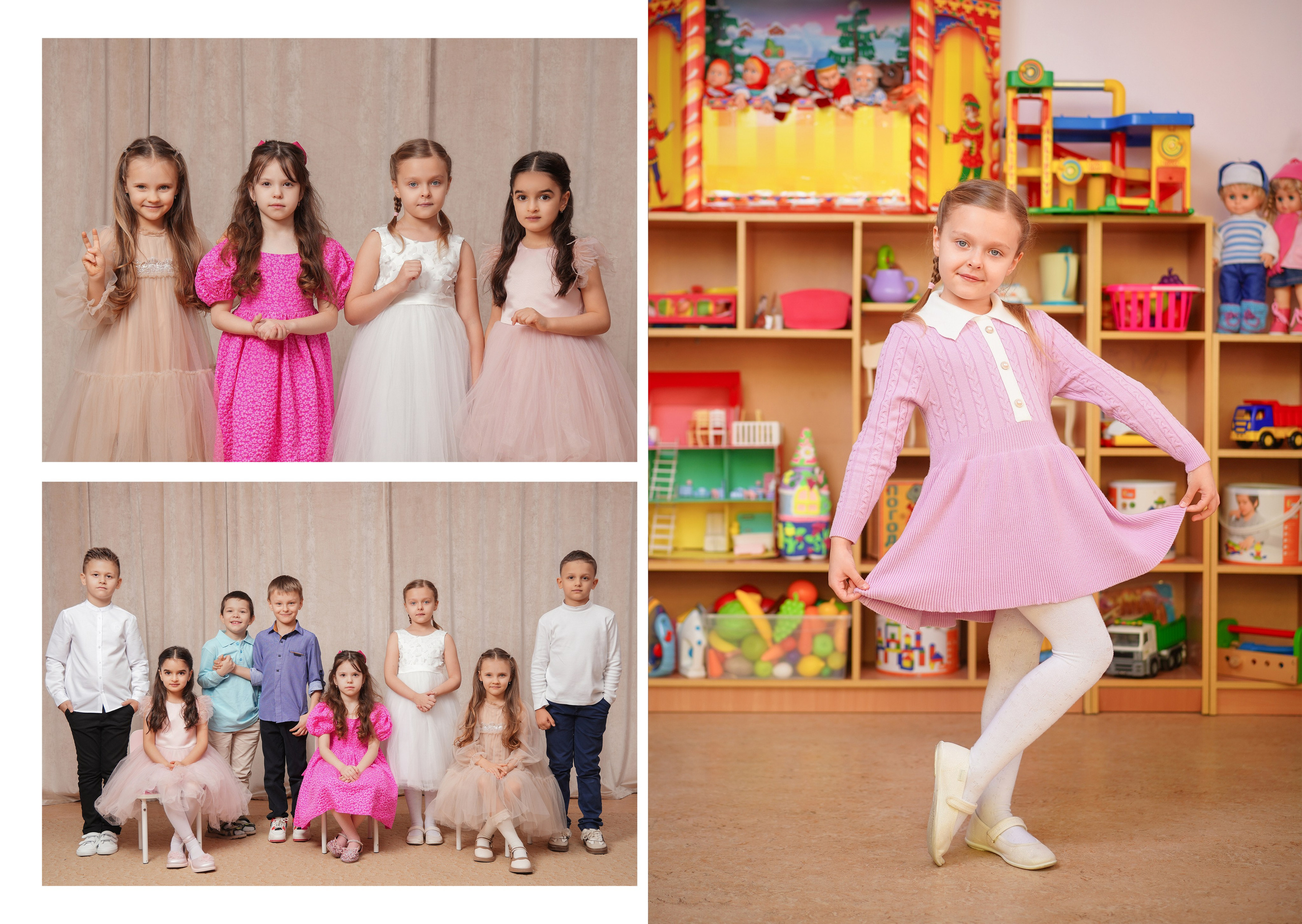 ДЕТСКИЙ САД 182. Красивый выпускной альбом в Краснодаре