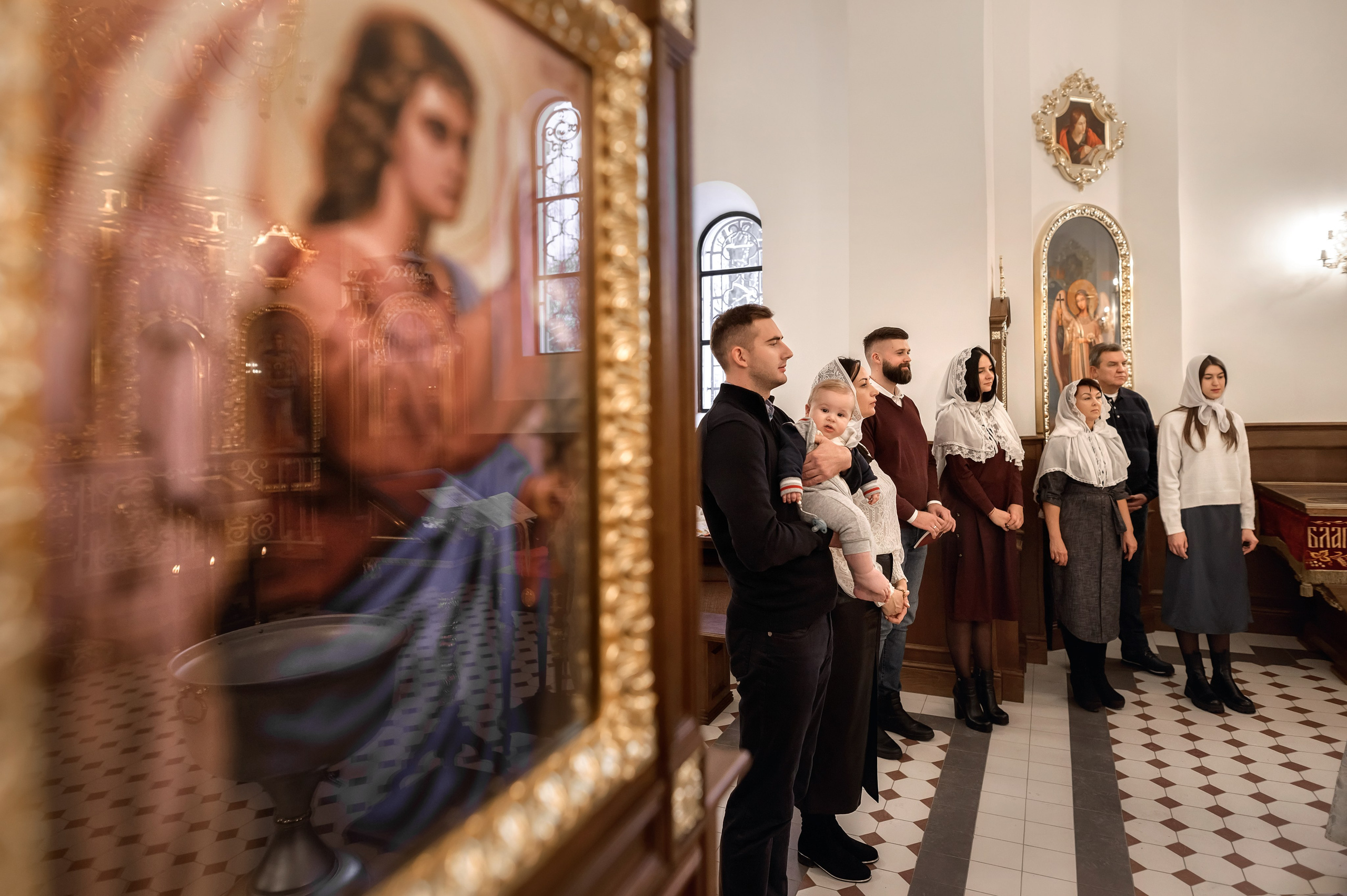 Воскресенская церковь на ВО. Фотограф на Крещение в Санкт-Петербурге