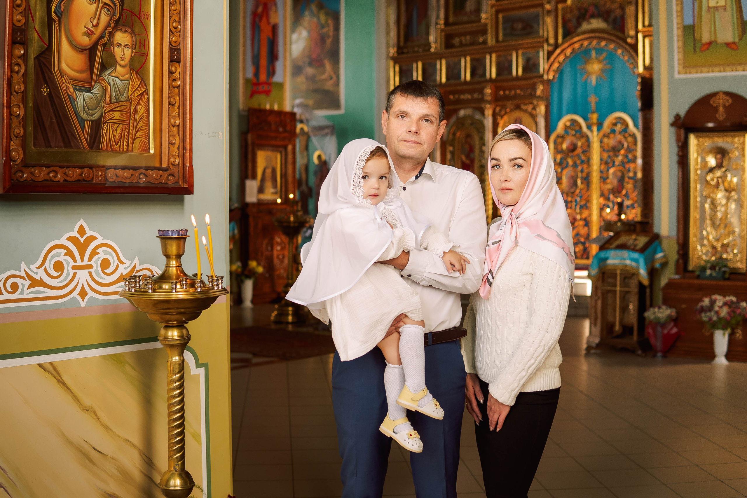 Крещение Есении. Фотограф Губаха Рависа Муллахметова