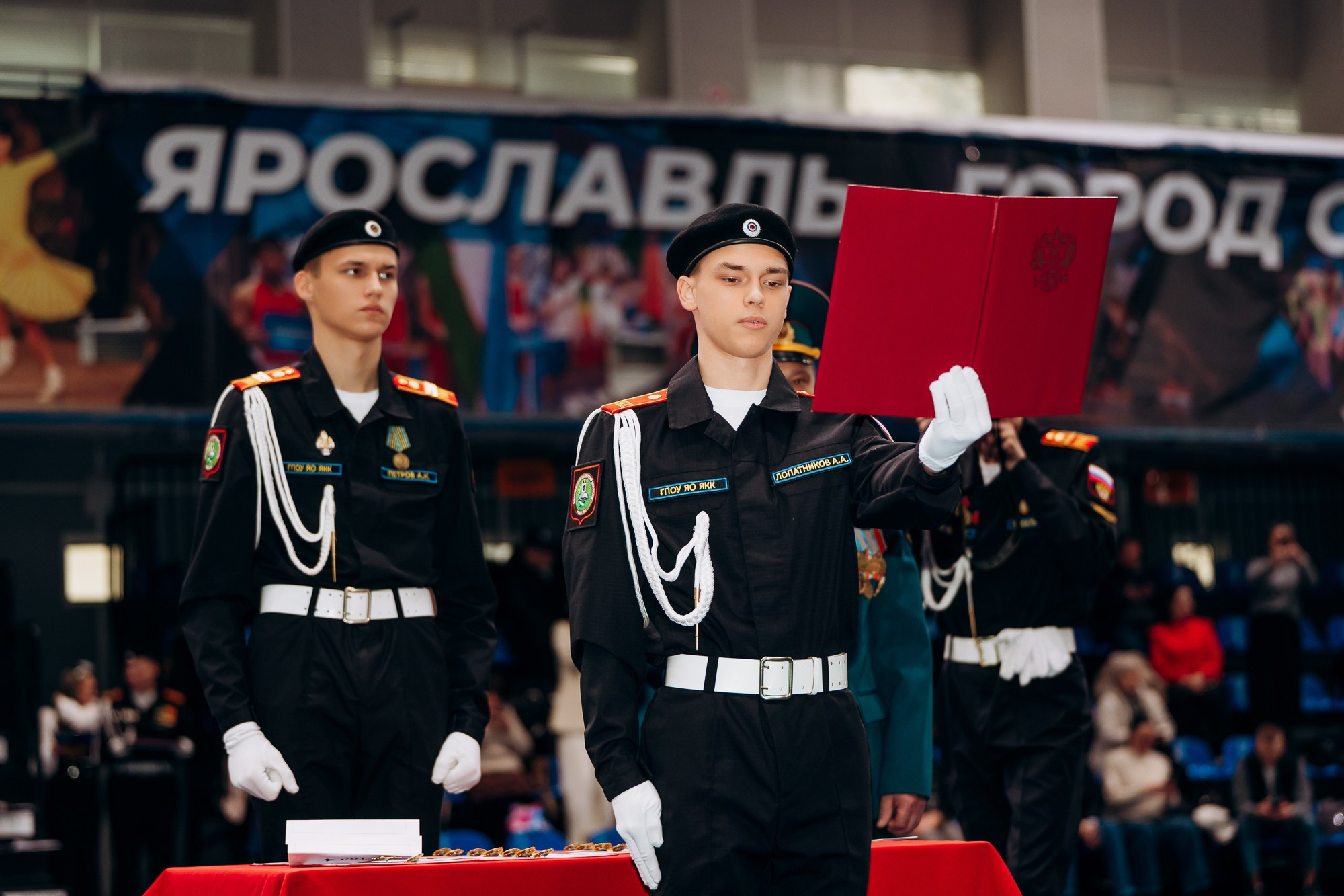 Принятие присяги кадетами. Свадебный и репортажный фотограф в Ярославле Евгений Сальников