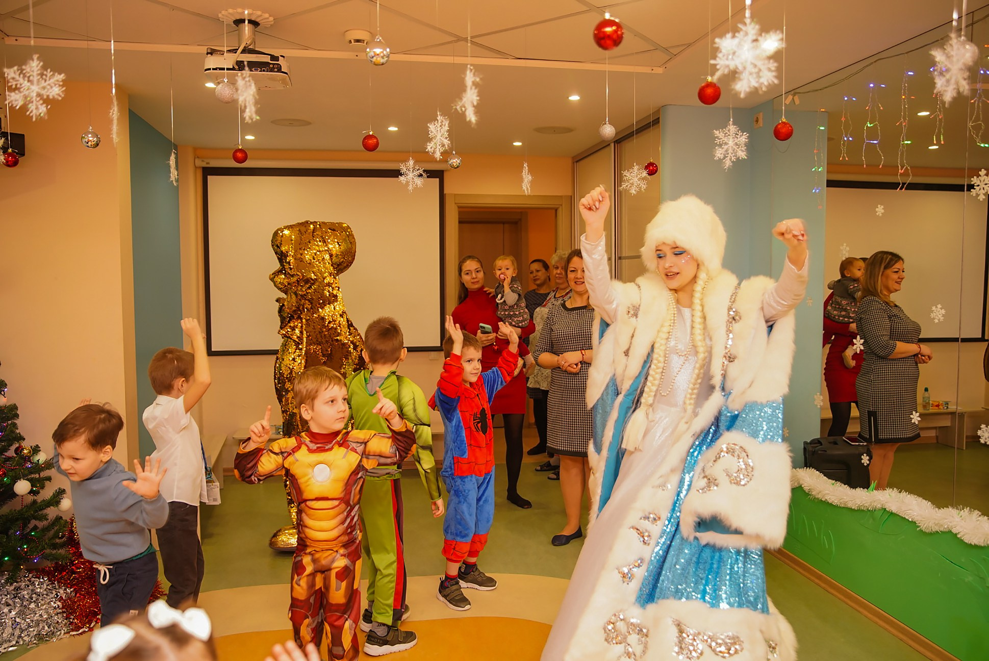 Новый год в частном детском садике. Семейный и детский фотограф в Нижнем Новгороде