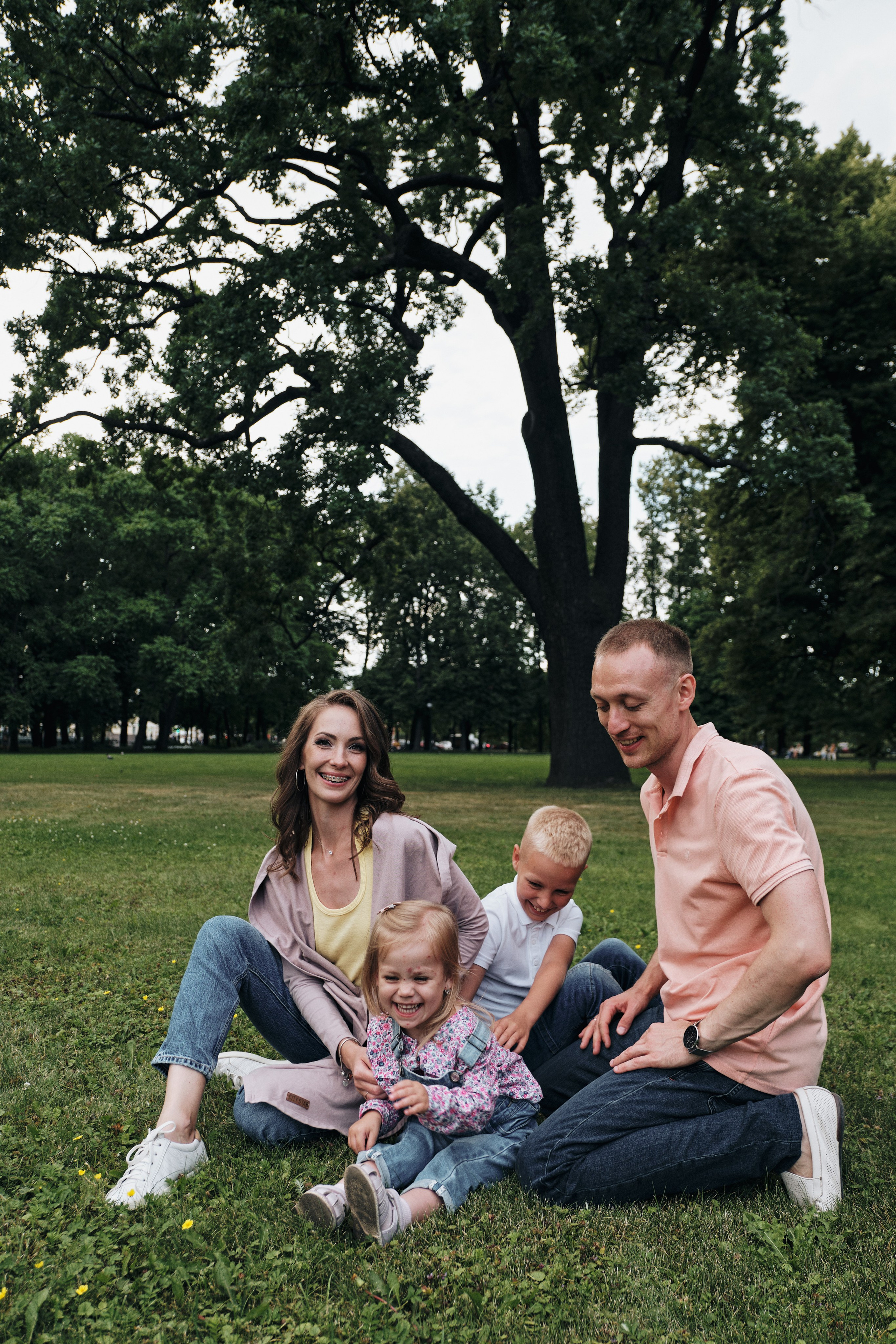 Фотосессия в парке в СПб