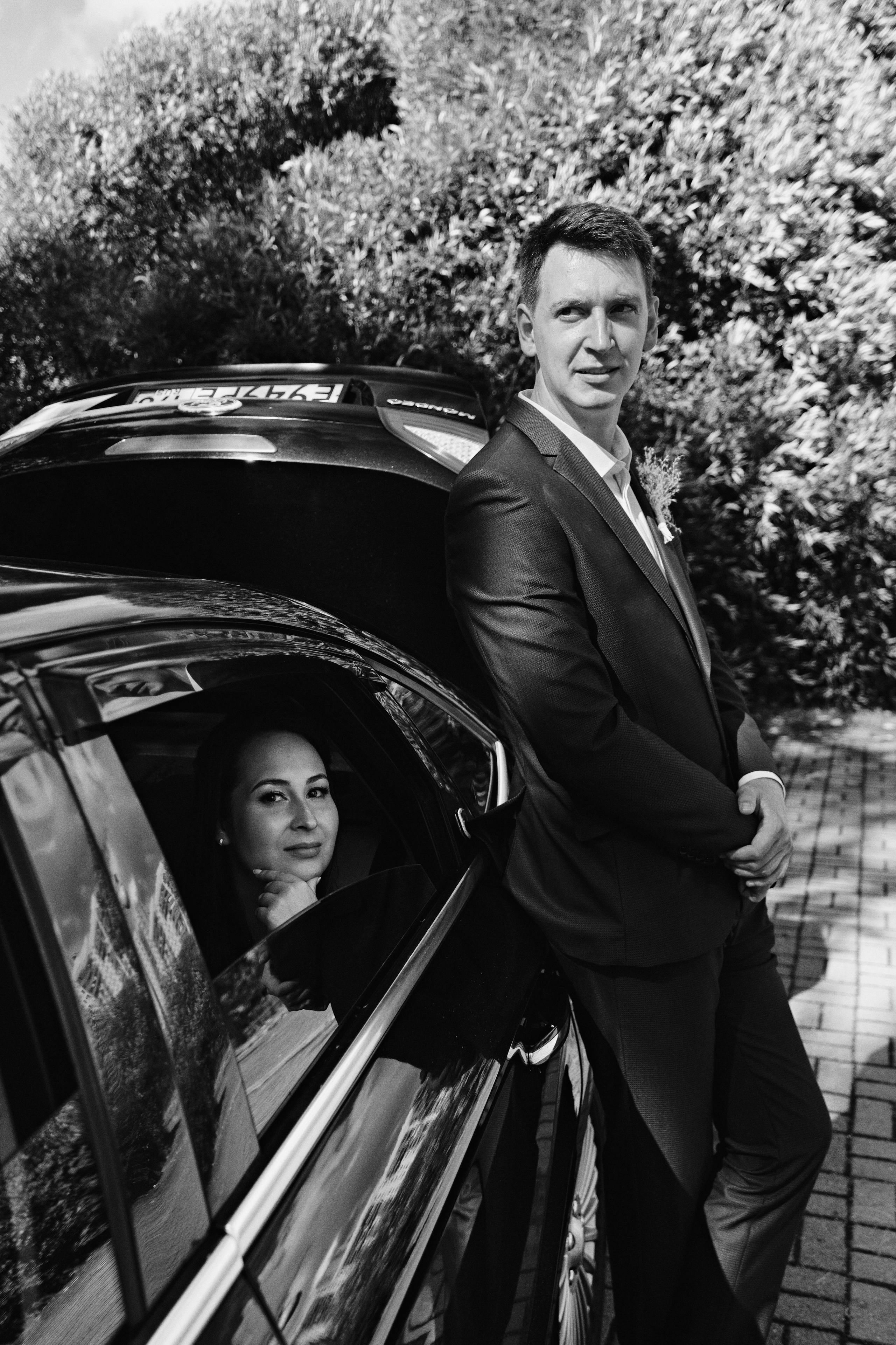 Стильная свадебная фотосессия