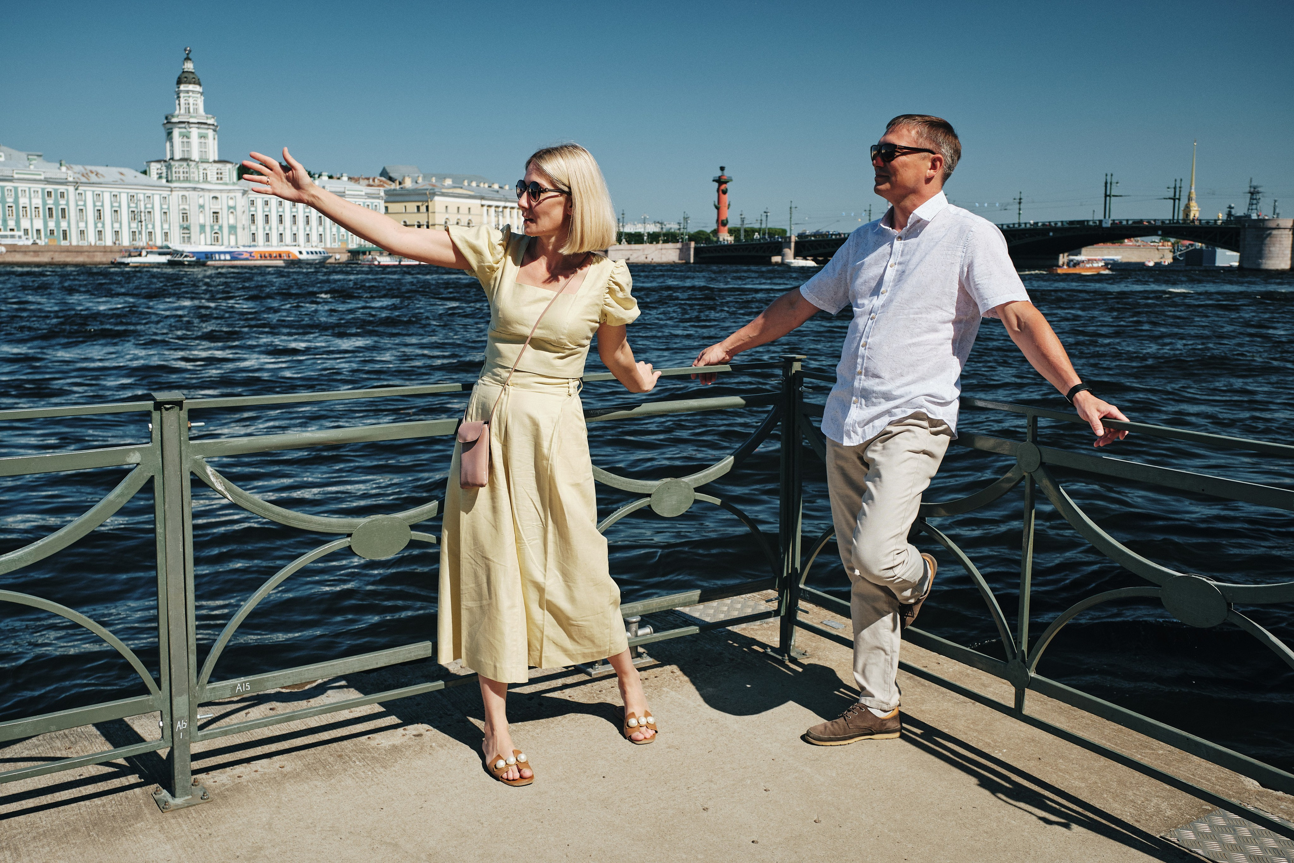 Летняя фотосессия в центре СПб