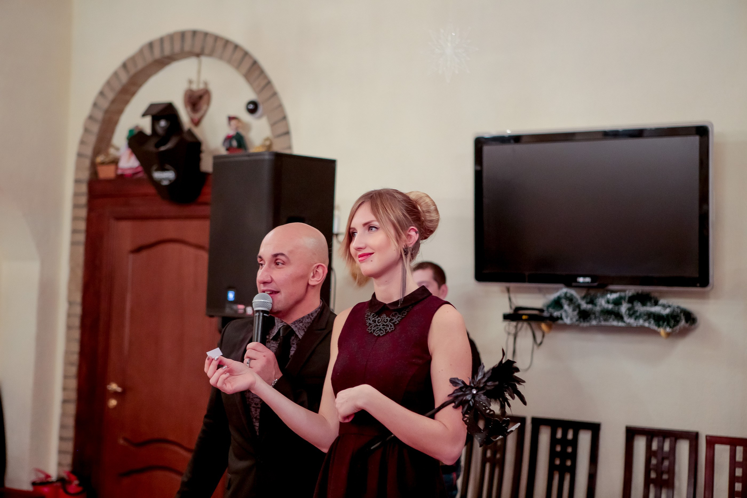 Корпоратив. Max Matvich and Victoria Basova are professionals in their field