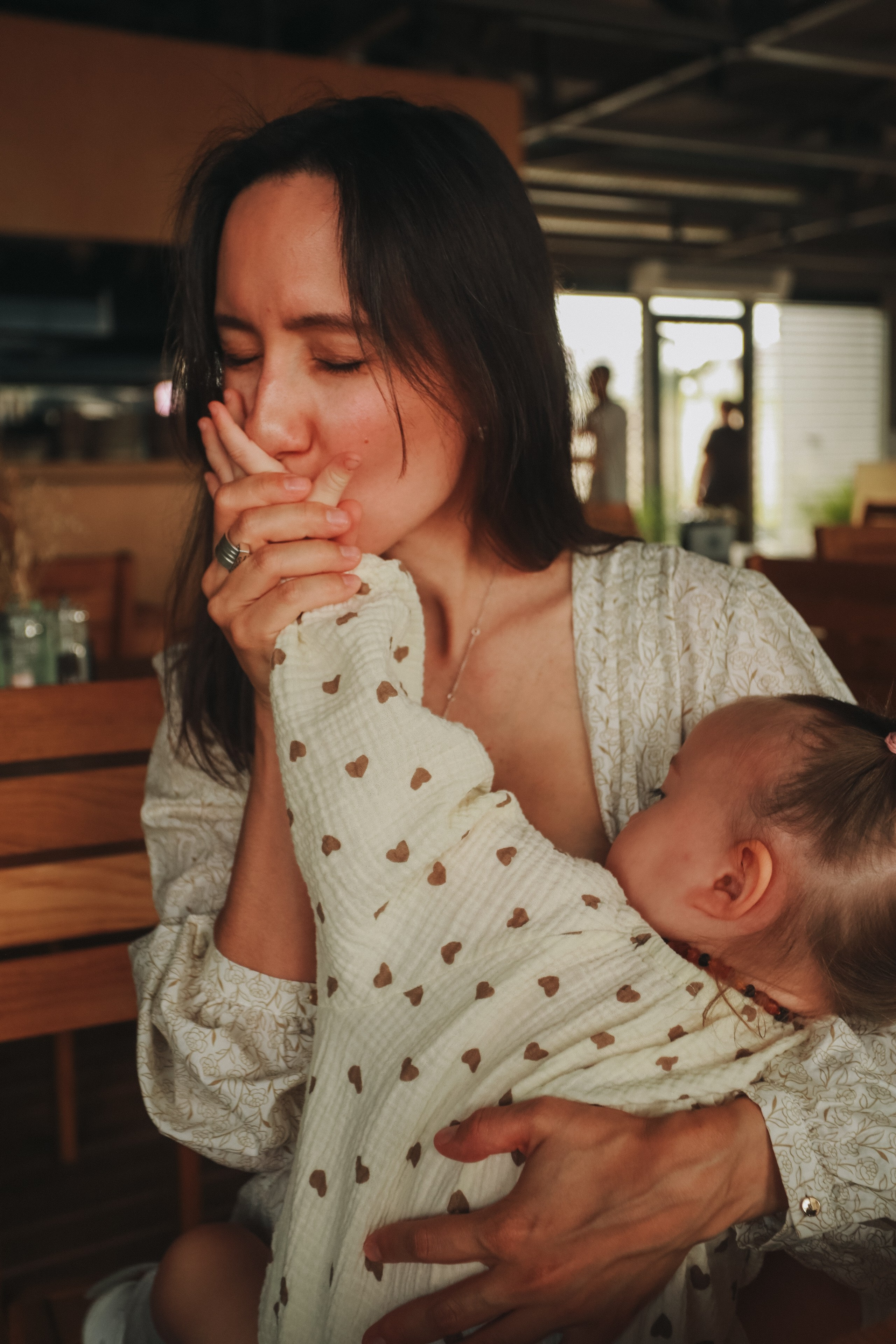 Семейный завтрак в Surf Camp. Детский фотограф, Волгоград