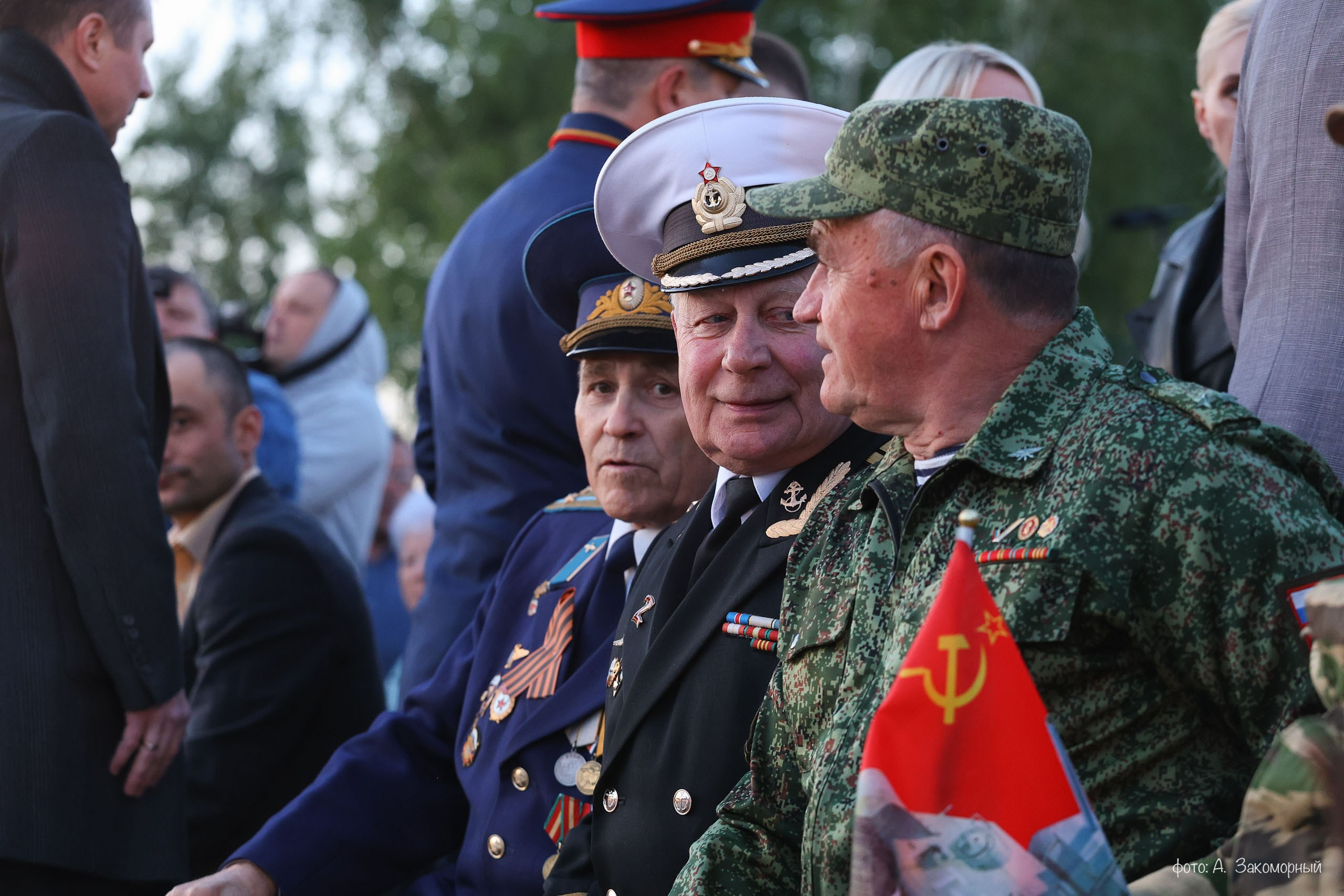 Открытие мемориала. Фотомастерская Андрея Закоморного