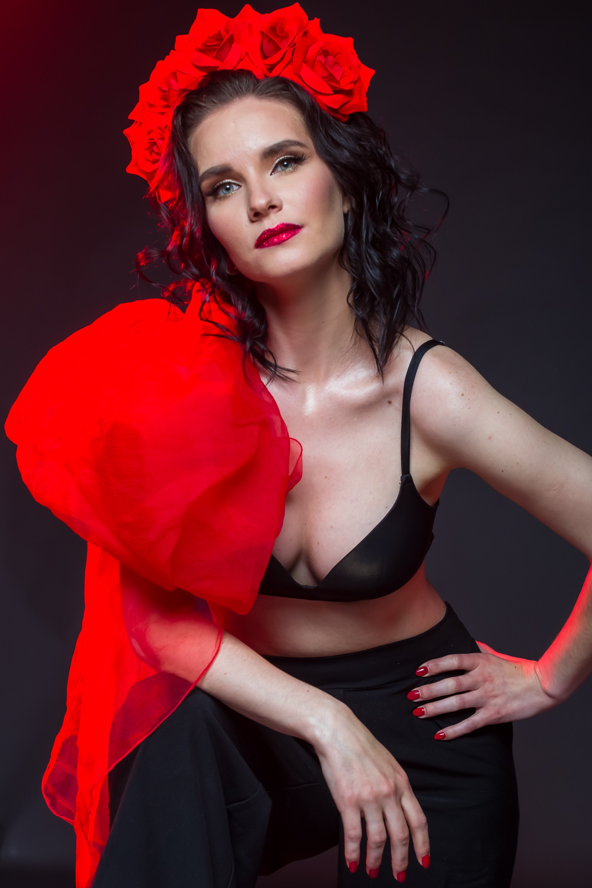 Бьюти съемка Юлии. Фотограф Тула творческие фотосессии недорого Ольга Ромашина