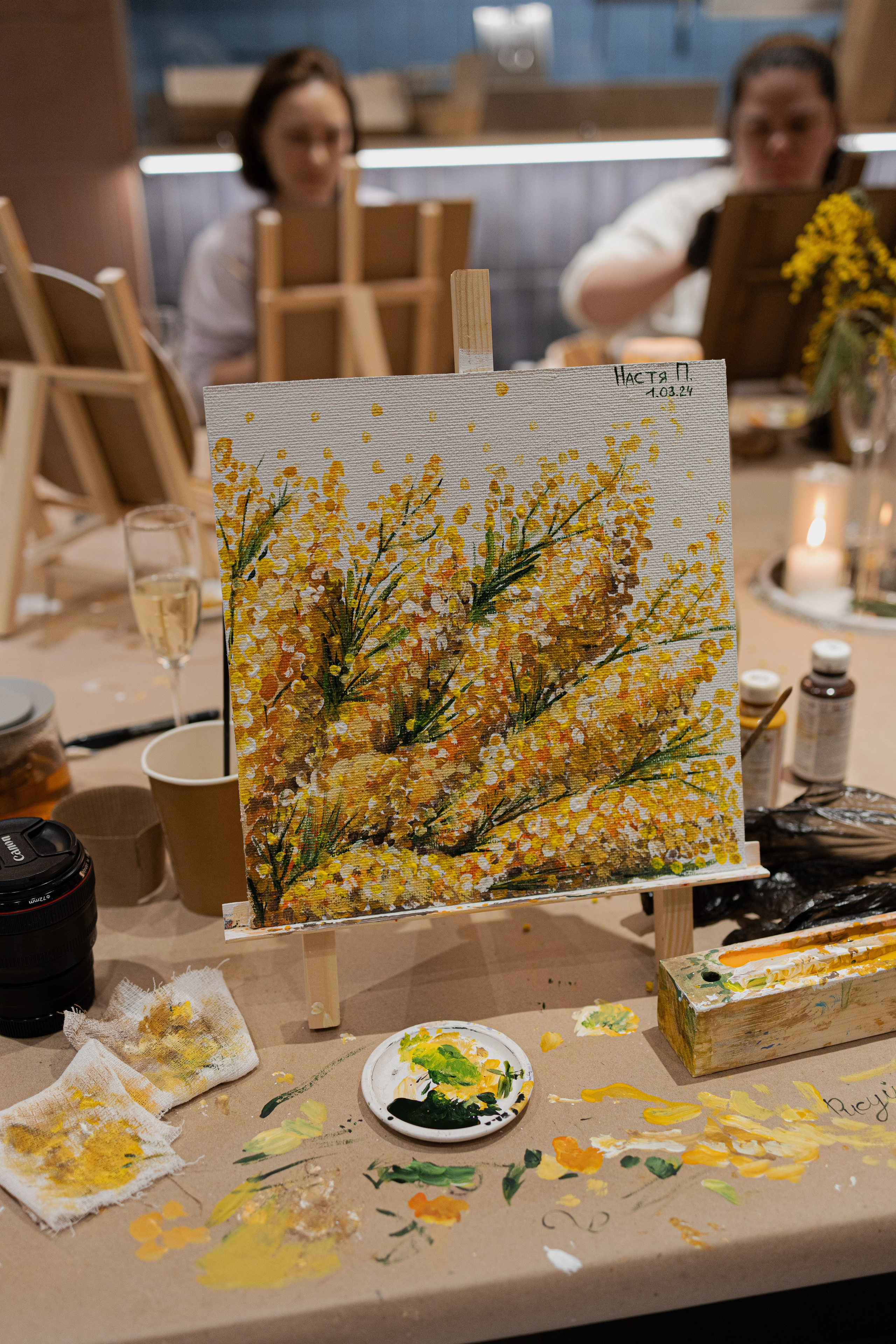 МК Мимоза. Анастасия Ракчеева Художник