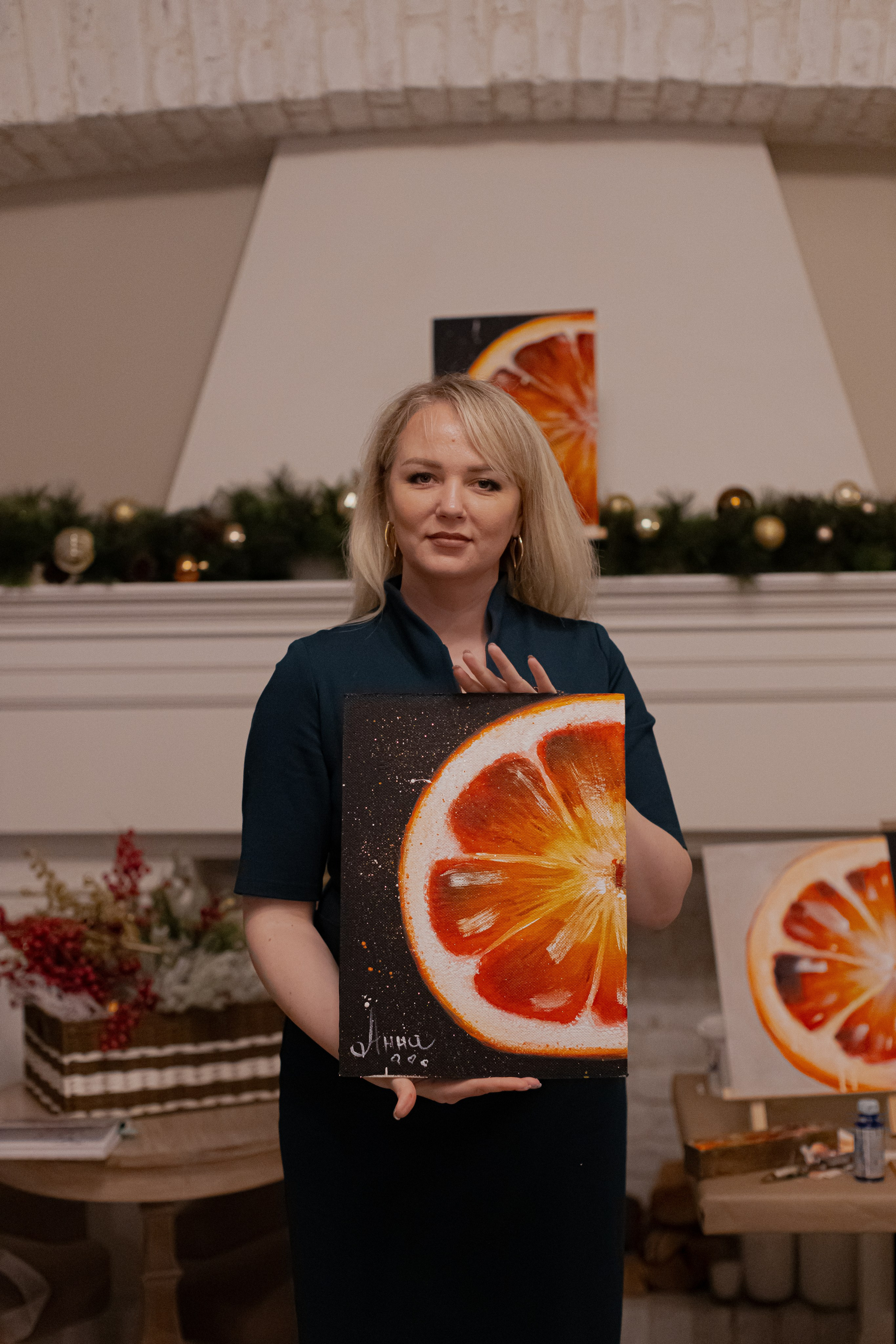 Мк Апельсин (для женского клуба ВМЕСТЕ). Анастасия Ракчеева Художник