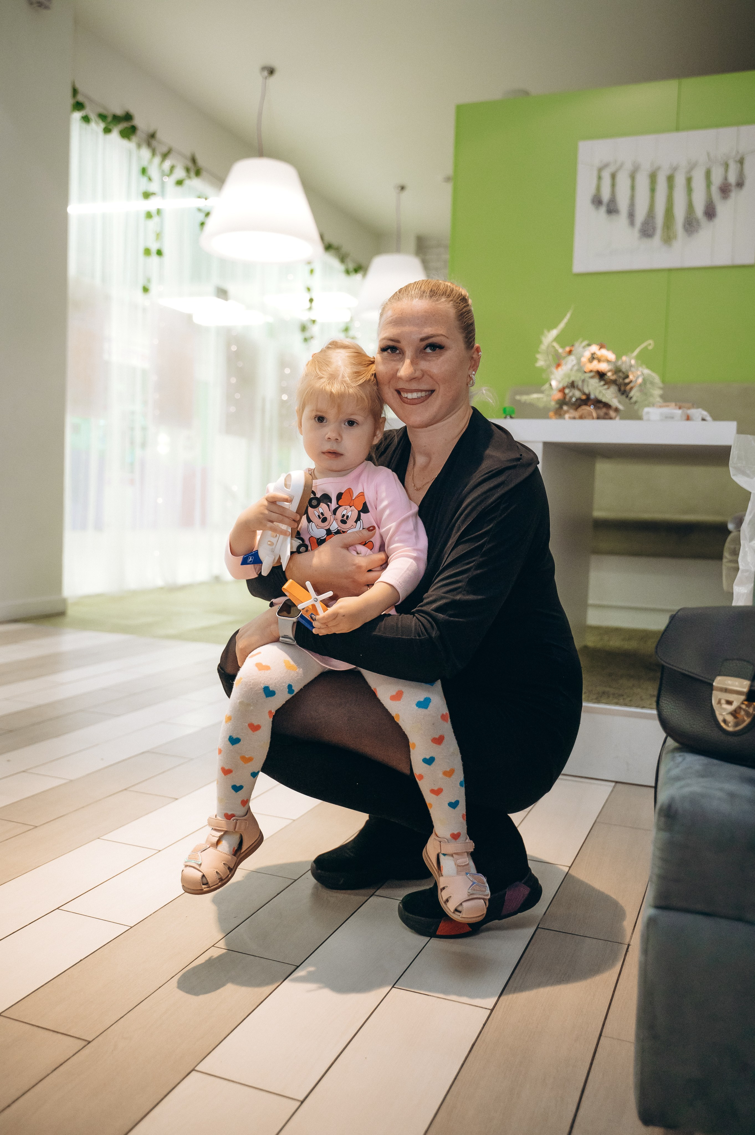 Анечке 2 года (MIA FAMILIA семейное кафе). Семейный фотограф в Минске Дарья Дреко