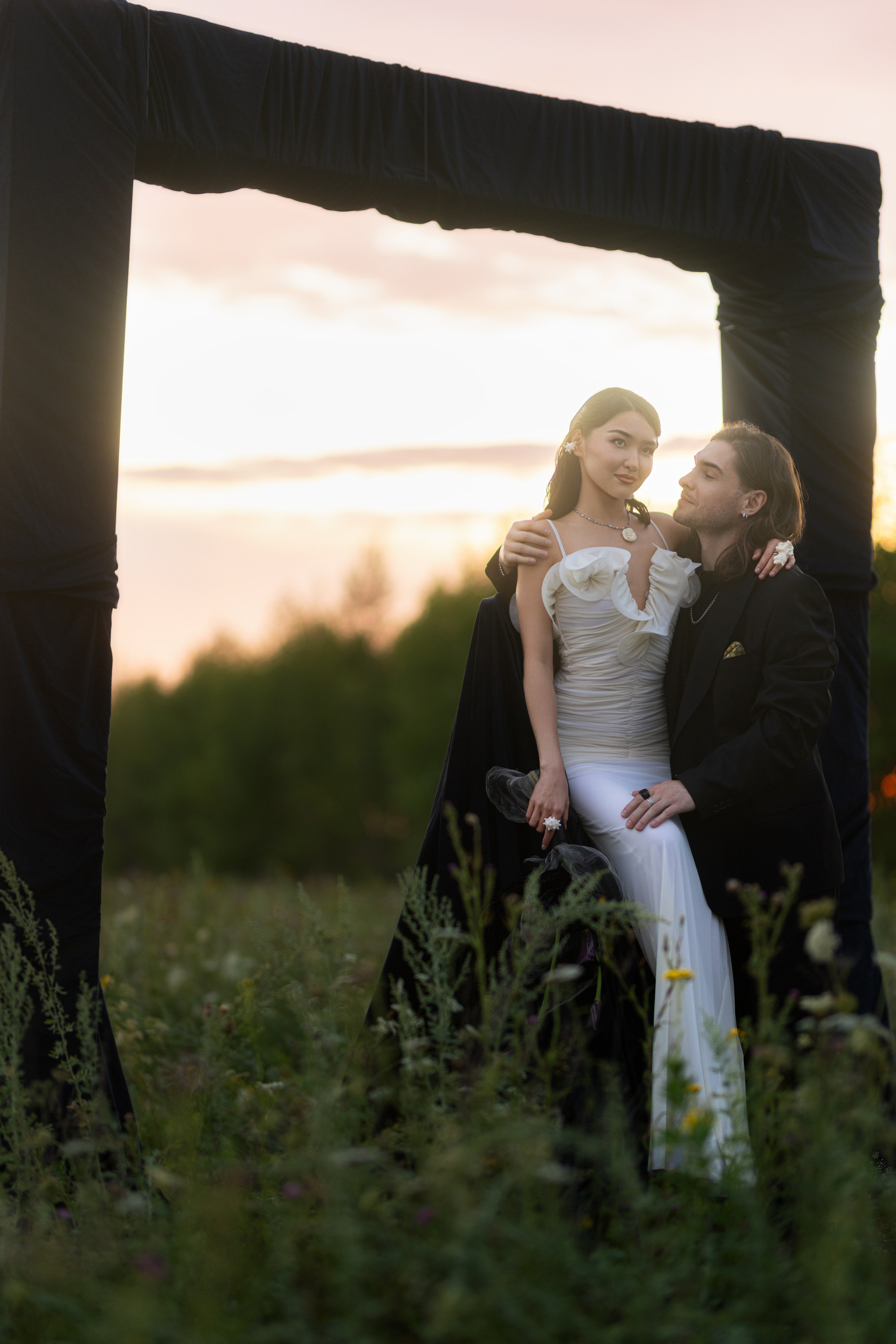 Жастина и Никита. Закатная церемония. Дмитрий Шульгин, портретный фотограф в Воронеже