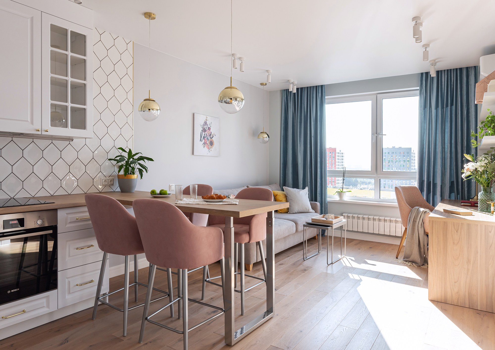 Квартира для девушки в Жк Бунинские луга. Главная