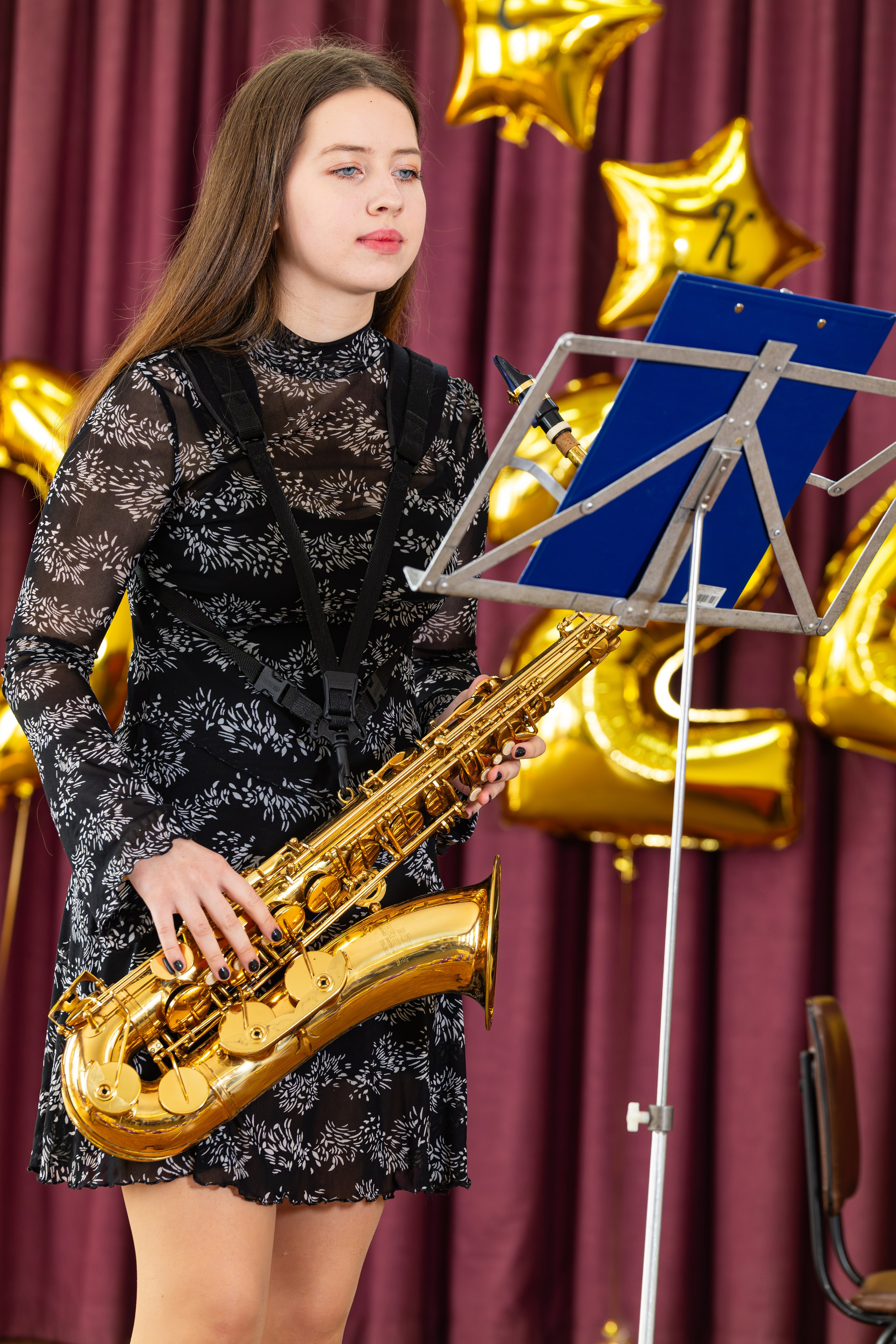 Выпускной музыкальная школа № 8. Фотограф Александр Поздняков  Новосибирск