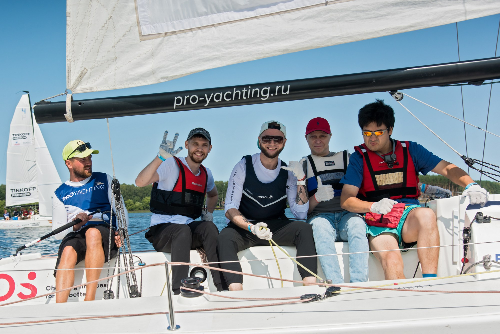 Парусная регата. Anzhina1.wfolio.pro