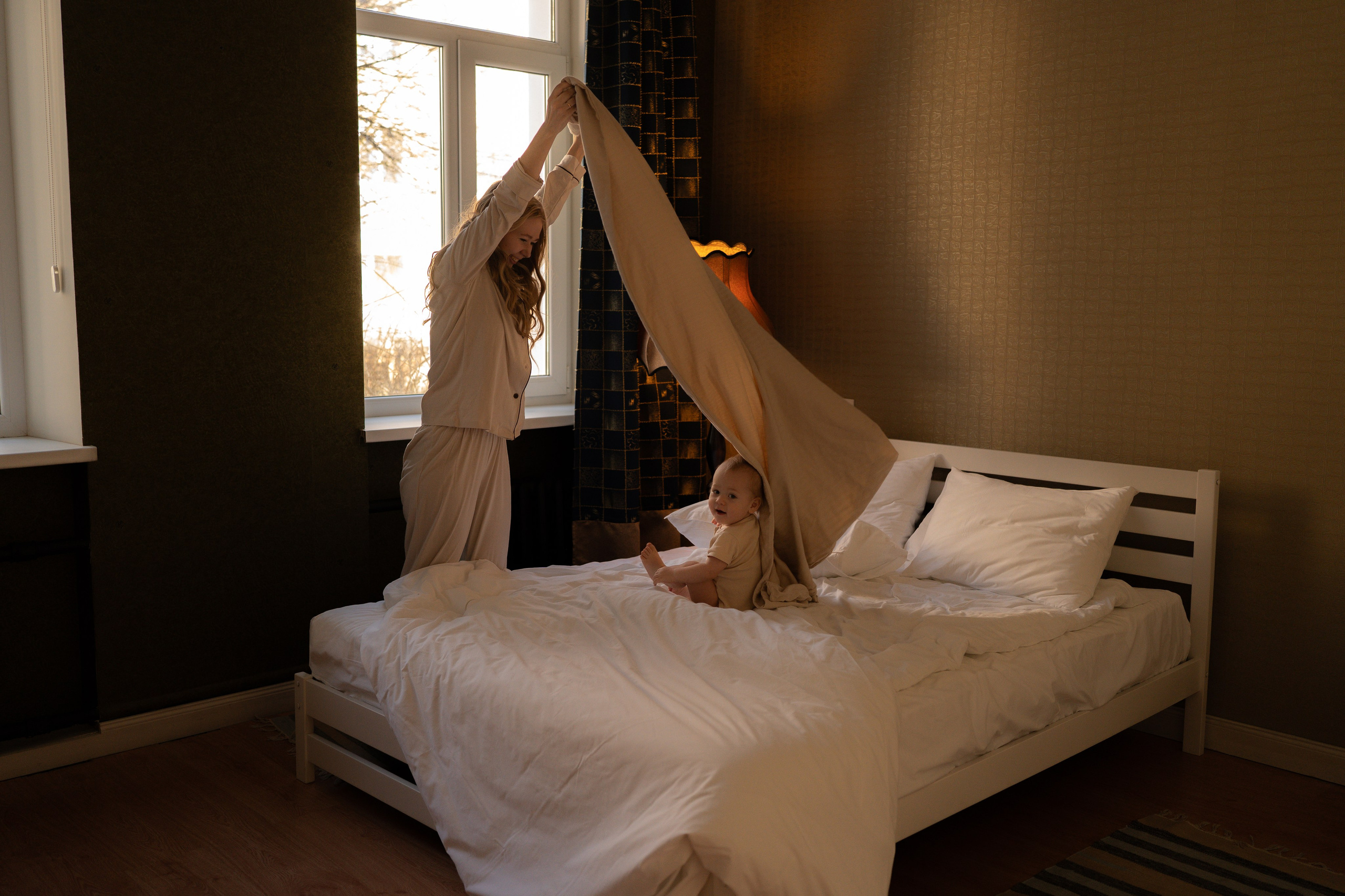 «Весеннее утро». Фотограф материнства Лена Олюнина Фотограф Калининград