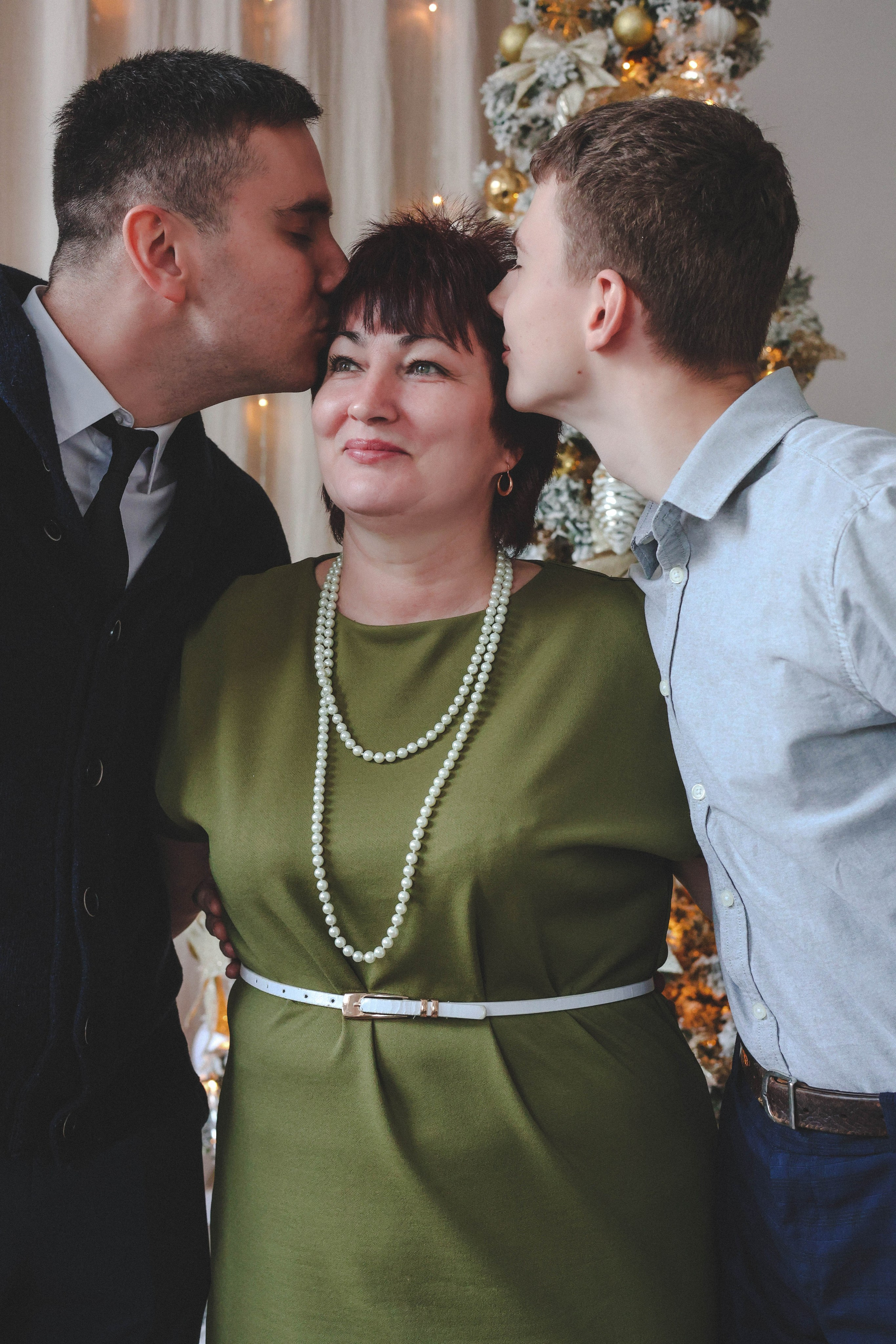 Новогодняя история «Светлана и ее семья». Фотограф в Москве Анастасия Калинина