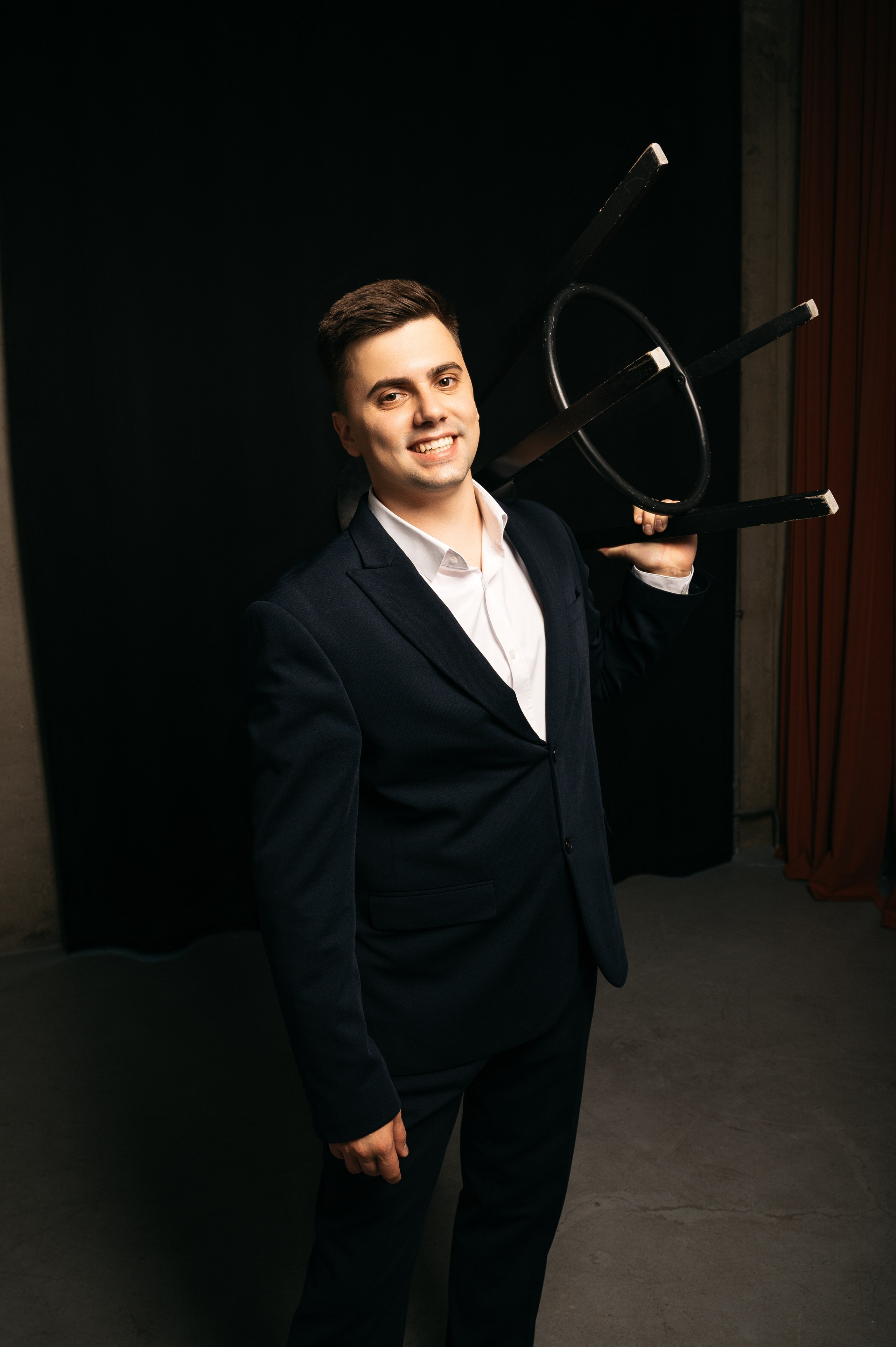 Мужской портрет. Свадебный и студийный фотограф в Москве Попов Вячеслав