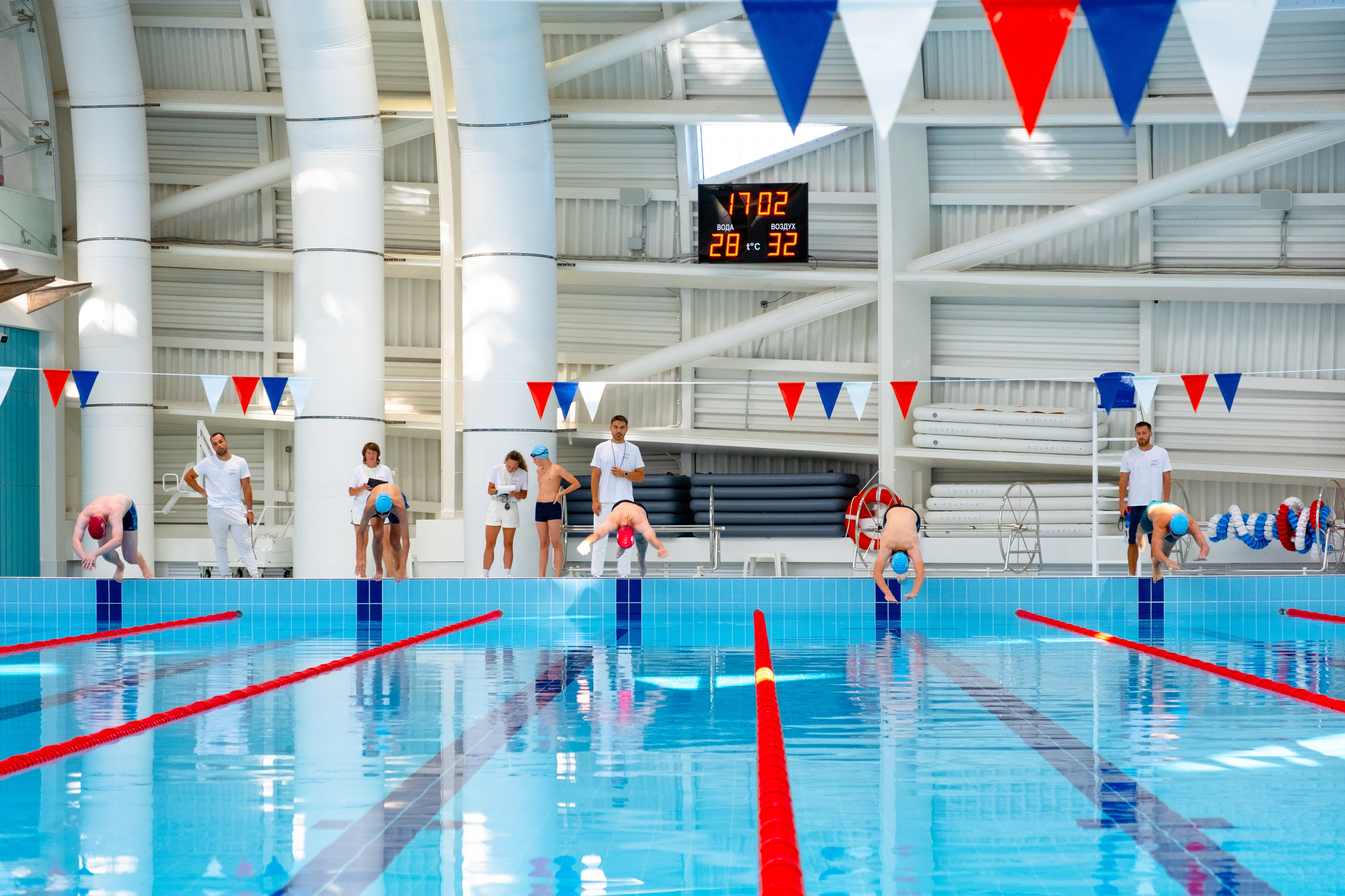 Всероссийский фестиваль «День пловца» в Сириусе. Репортажный фотограф в Сочи Екатерина Вежливцева