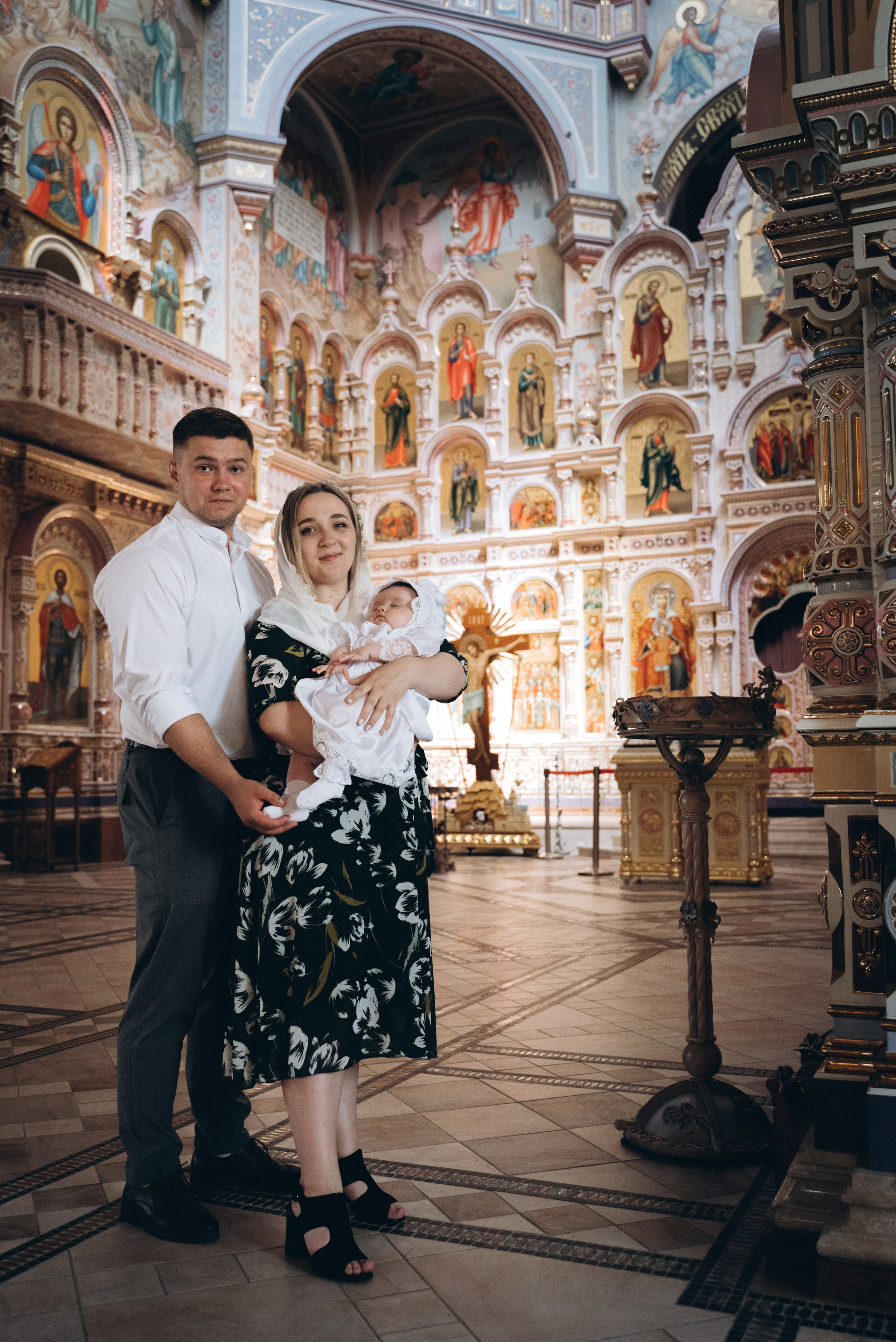 Крещение Варюши (Храм Святой Живоначальной Троицы). Семейный фотограф в Минске Дарья Дреко
