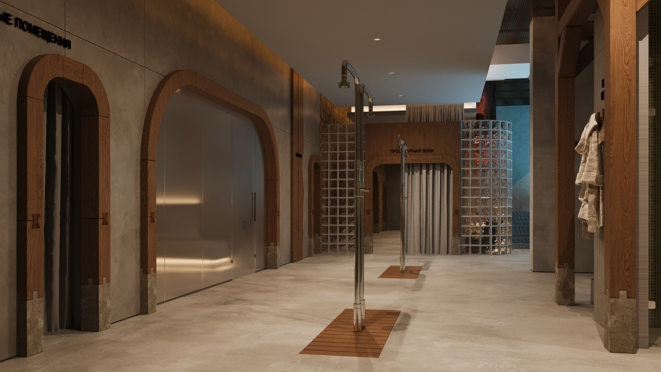 Банный комплекс «Мамин Сибиряк». Екатеринбург. Клиент: Городище. Евгений Пырков — 3d визуализатор интерьеров и экстерьеров России