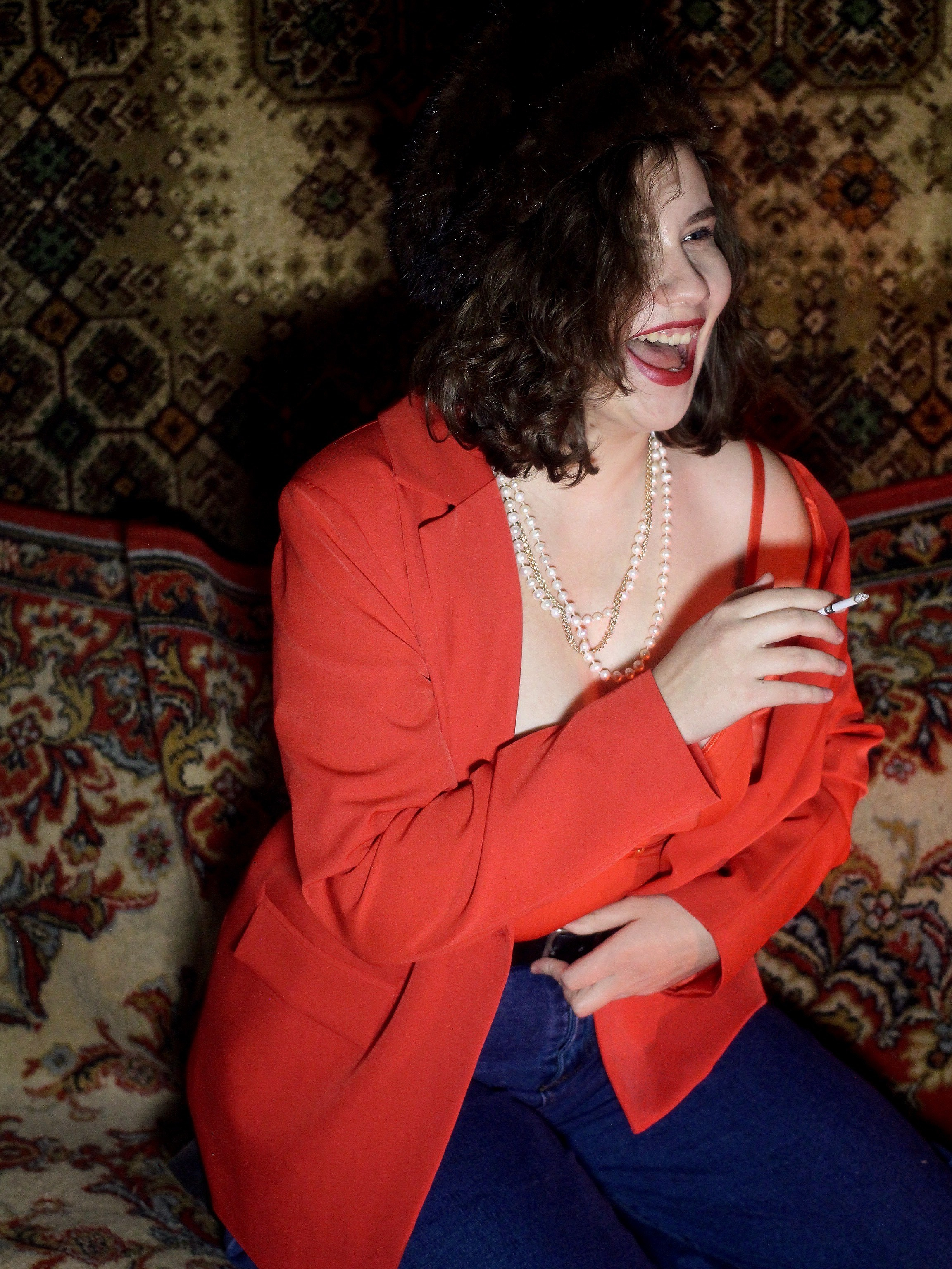 Жена бандита из 90-х. Photography Eva