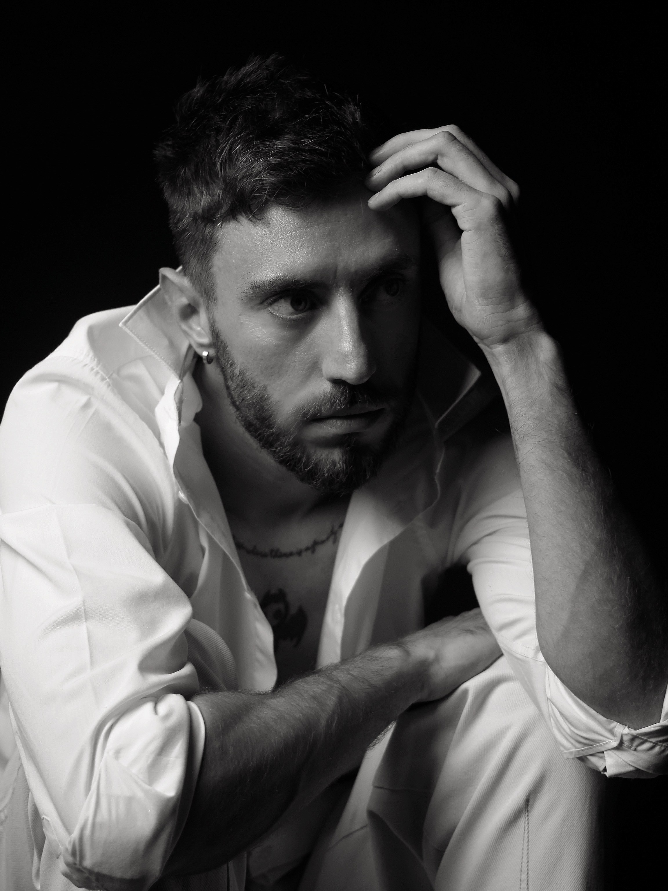 Иван, студия VOGUE. Photography Eva