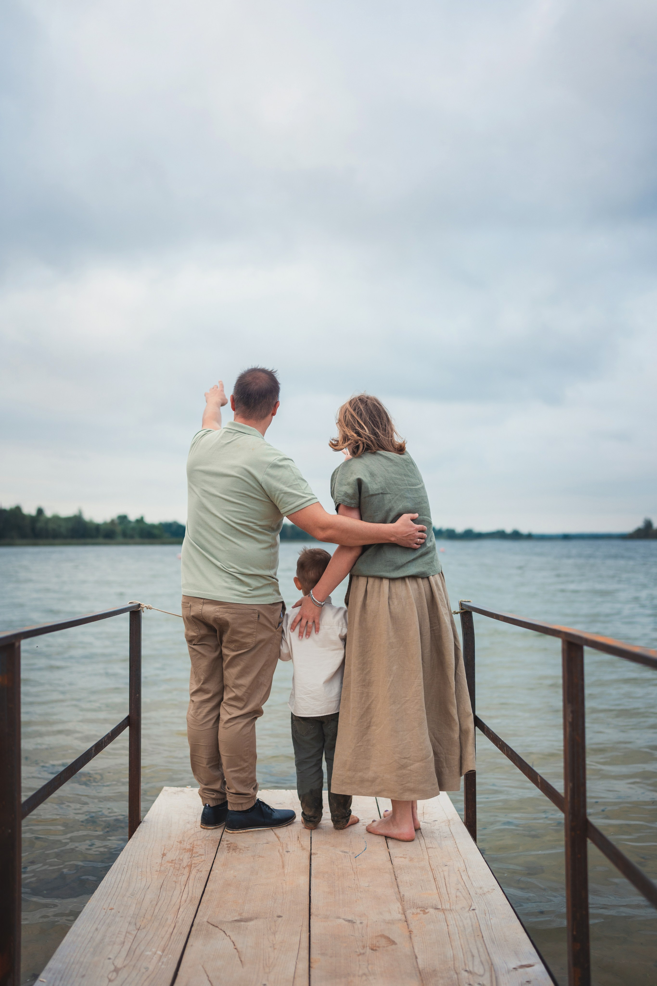 ОЗЕРО. Семья Натальи. Фотограф Марта Козел. Гродно, Беларусь