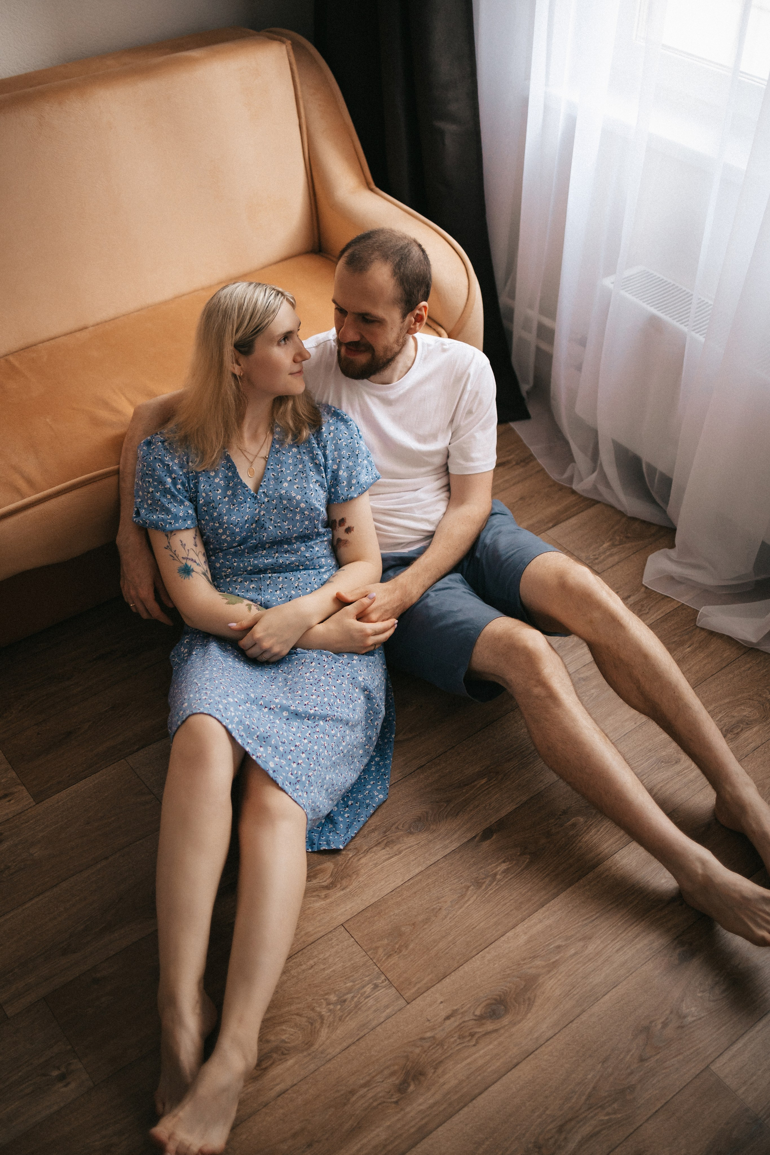 Маша с Лёшей и дочка Саша. Фотограф Нижний Новгород