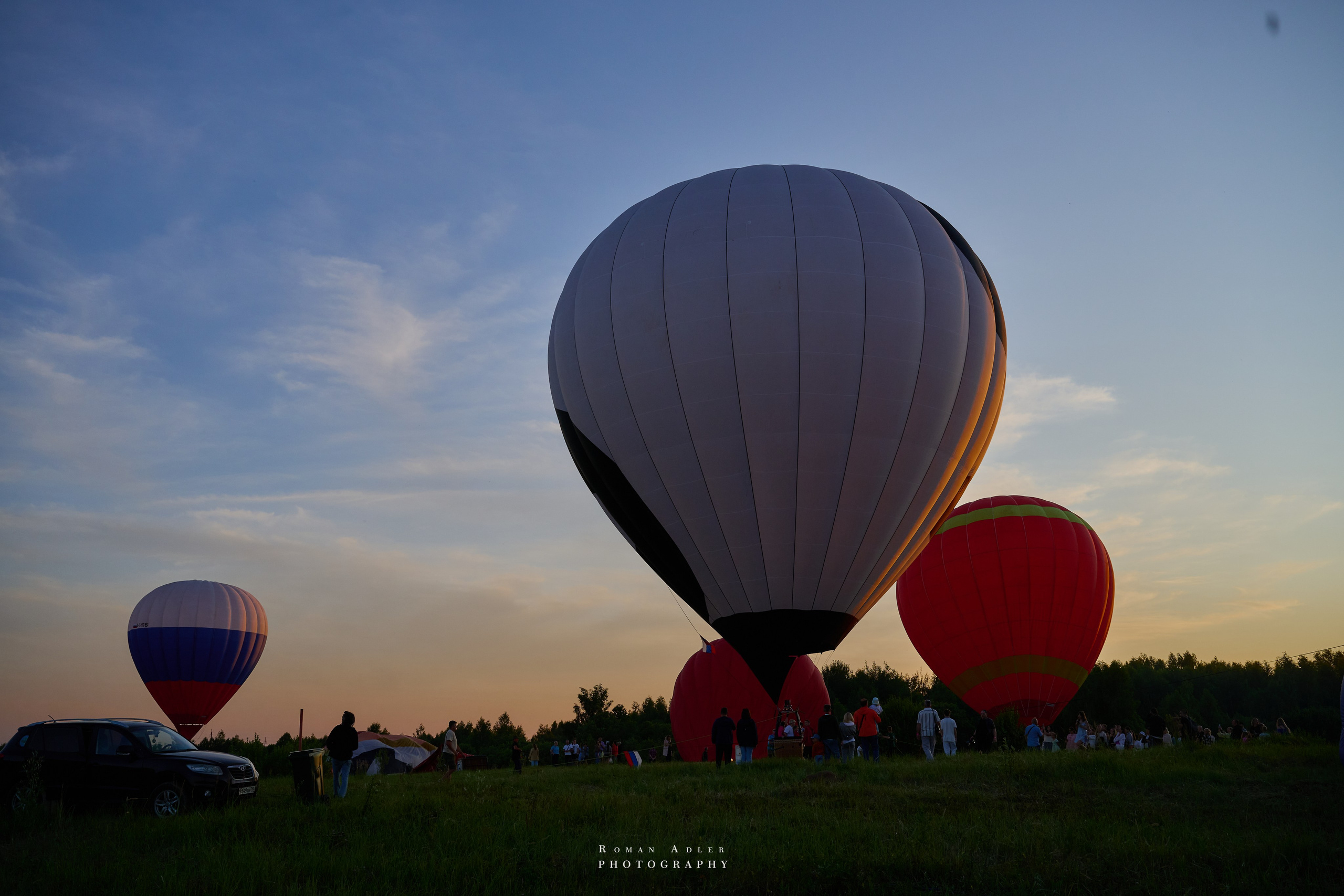 Фестиваль воздухоплавания «Золотое кольцо России». Фотограф Роман Адлер
